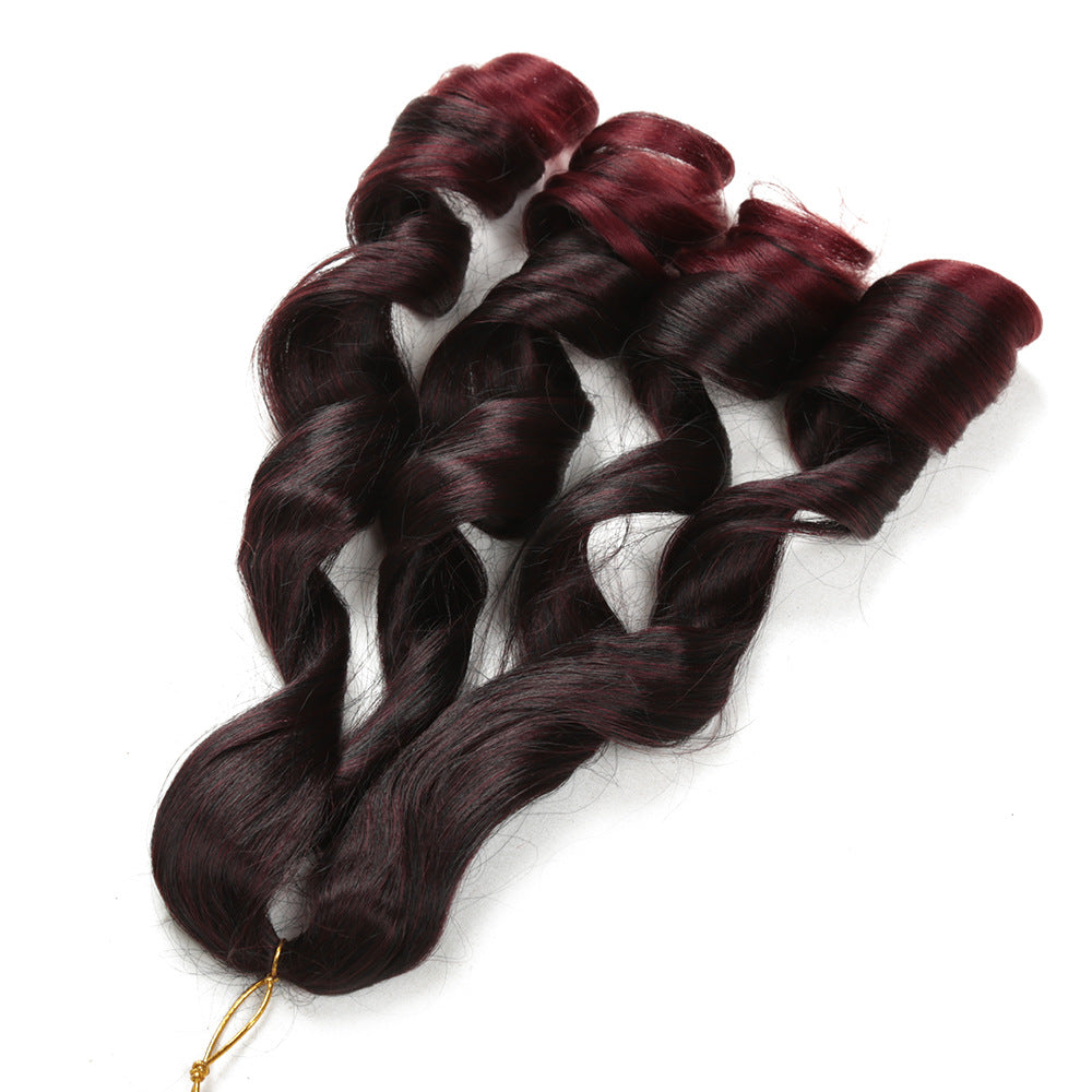 𝗩𝗼𝗼𝗱𝗼𝗼 𝗩𝗲𝗿𝘃𝗲 | Toyotress French Curly Braiding Hair Loose Wave Braiding Hair Pre-Stretched Synthetic Hair Extensions
