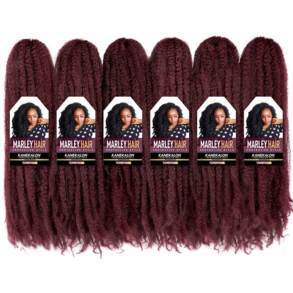 LIMITED SALE MARLEY HAIR 16 INCH COLOR T118 6 PACKS