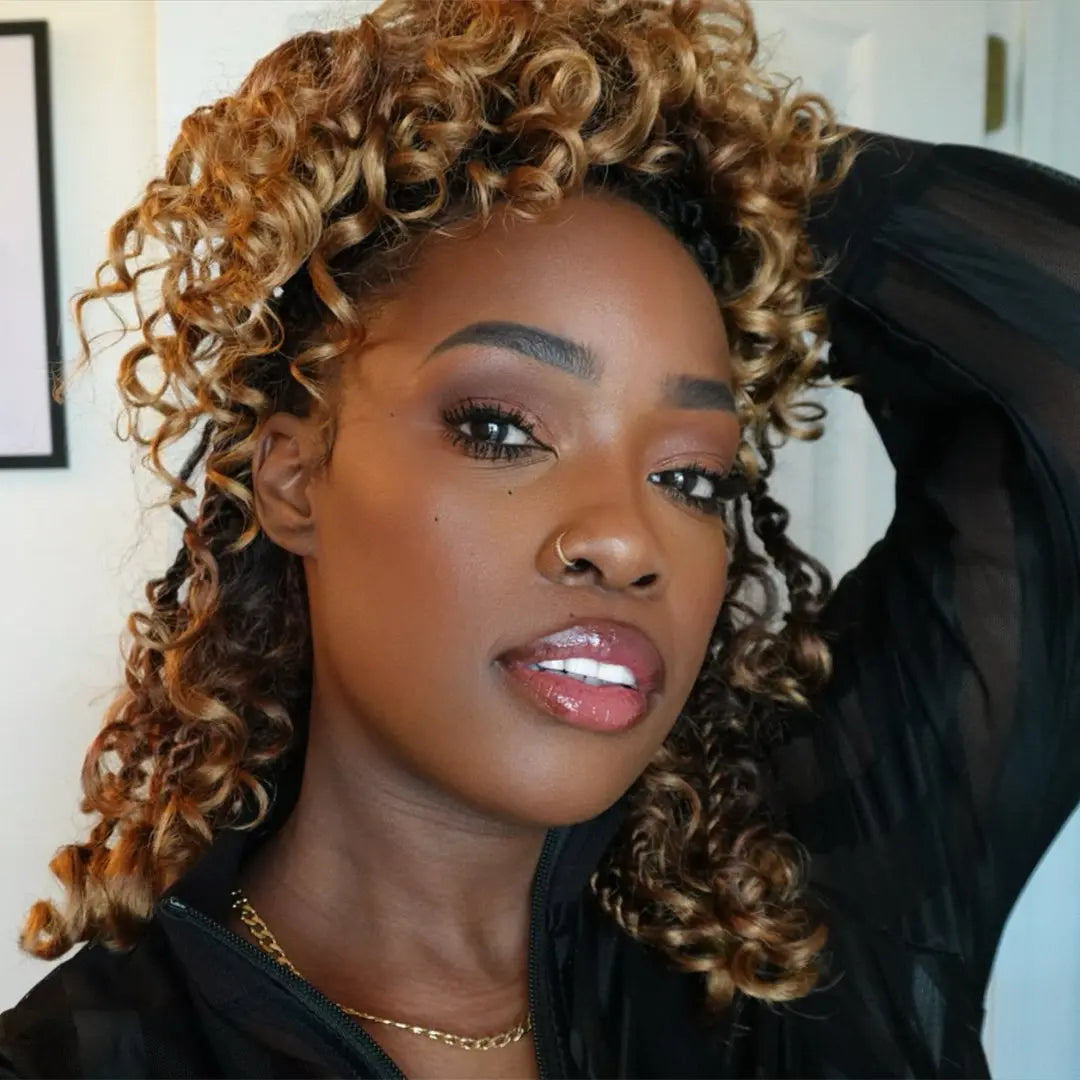 Toyotress Unique Boho Island Twist with Curls Crochet Hair 1 Pack | Crochet Senegalese Twist Pre Looped Senegalese Twist Braiding Hair Wth Curly Ends Crochet for women Toyotress