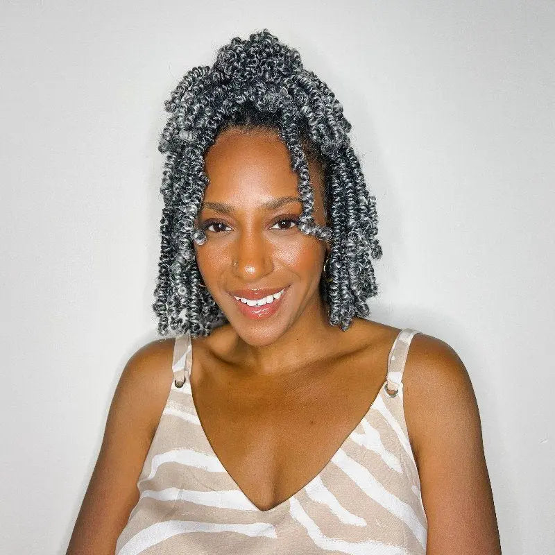 Bob Spring Twist Crochet Synthetic Braiding Hair Extensions - Toyotress