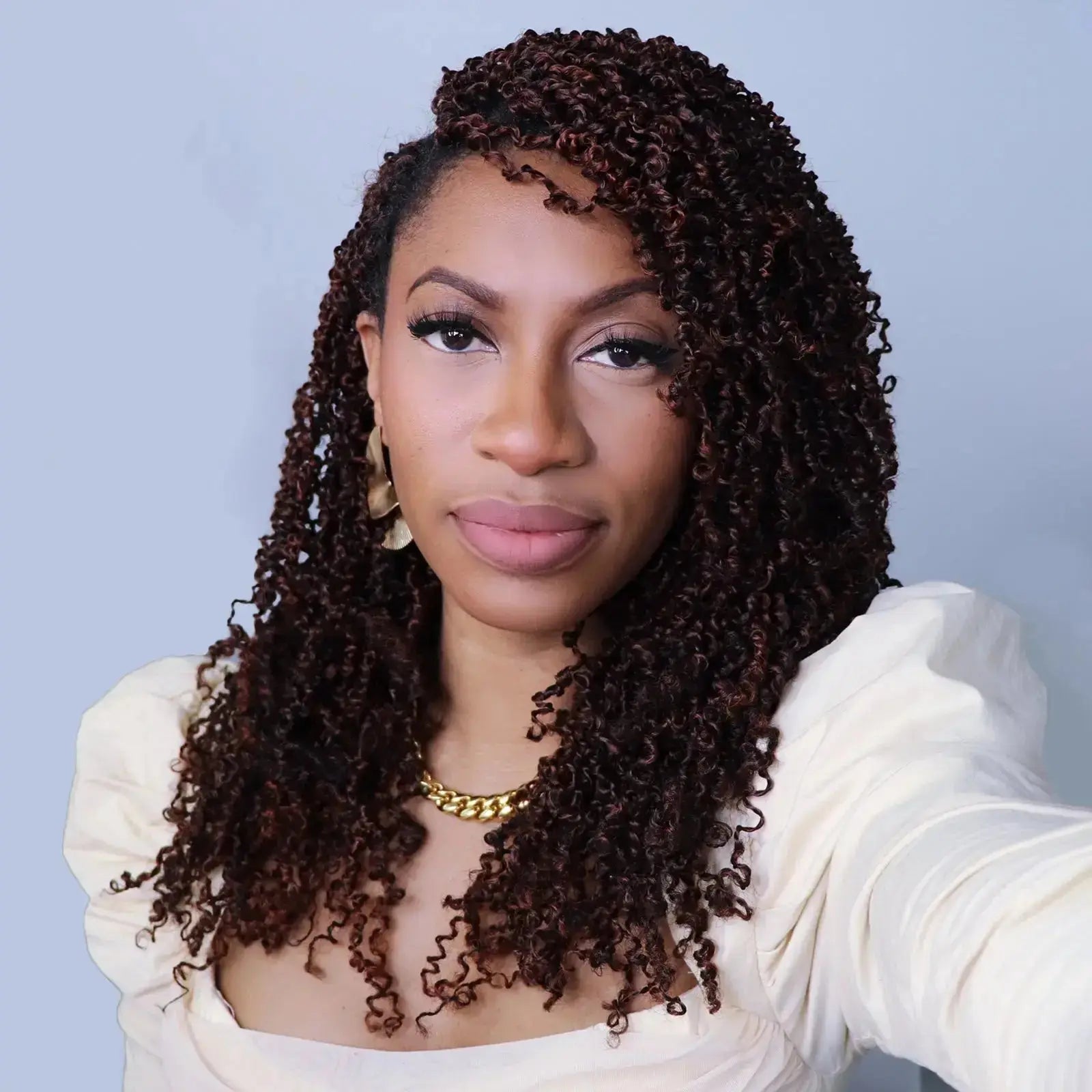 Toyotress Mini Yanky Twist Braiding Hair Short Passion Twist Crochet Braids Synthetic Hair Extensions