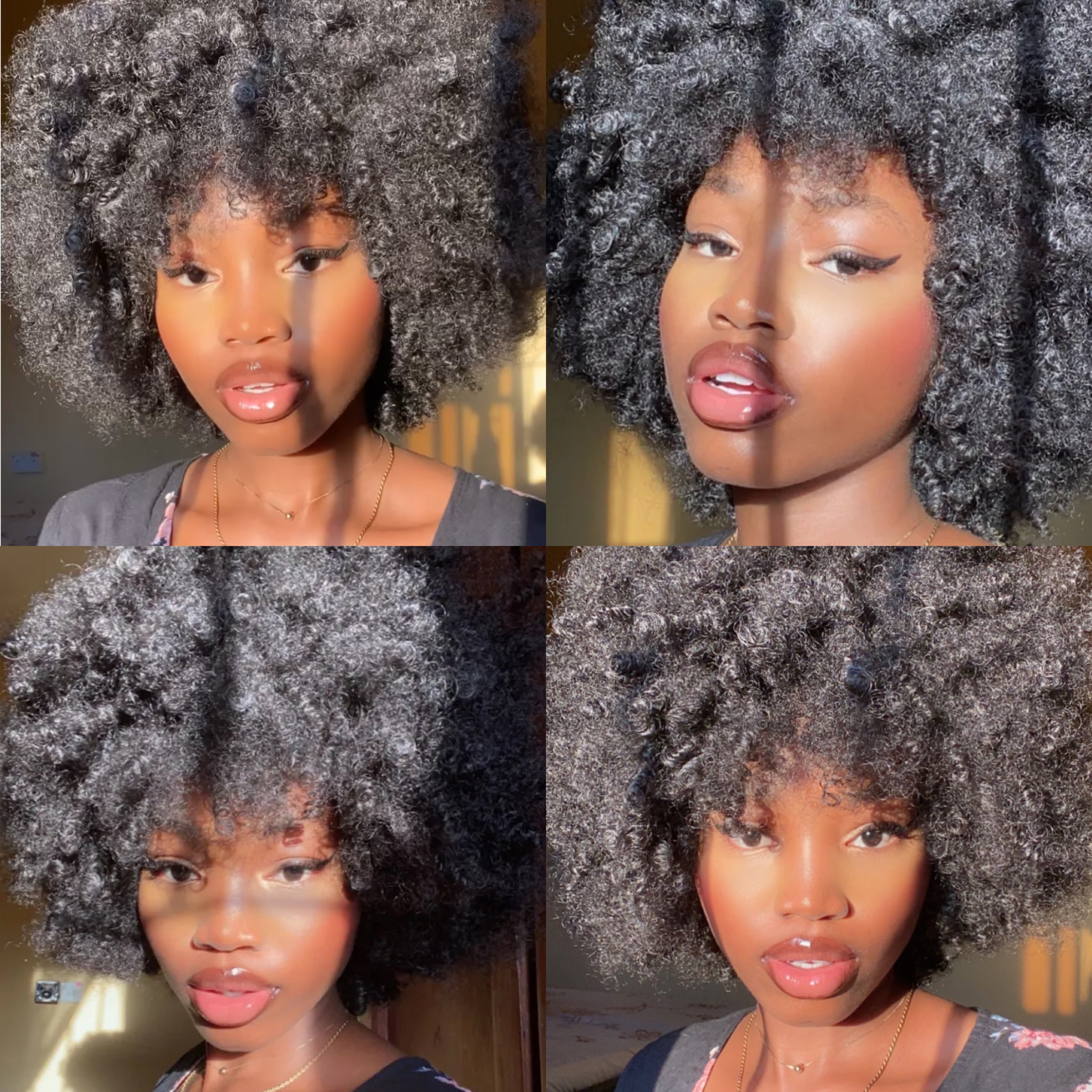 Toyotress Short Kinky Afro Curly Wigs 12