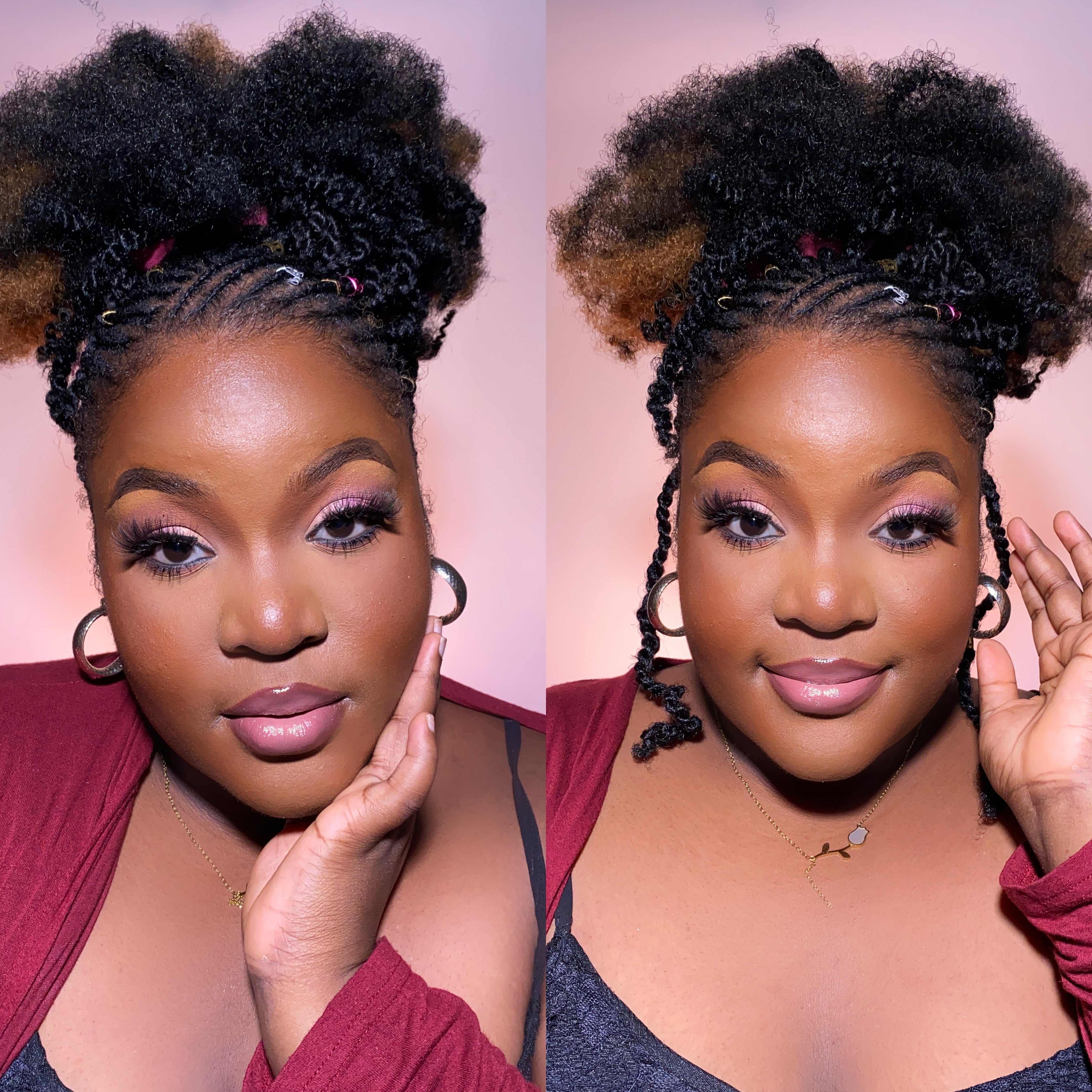 Clearance | Springy Afro Twist Hair 10-24 Inch 6 Packs | Pre-sectioned Afro Kinky Marley Twist Braiding Hair