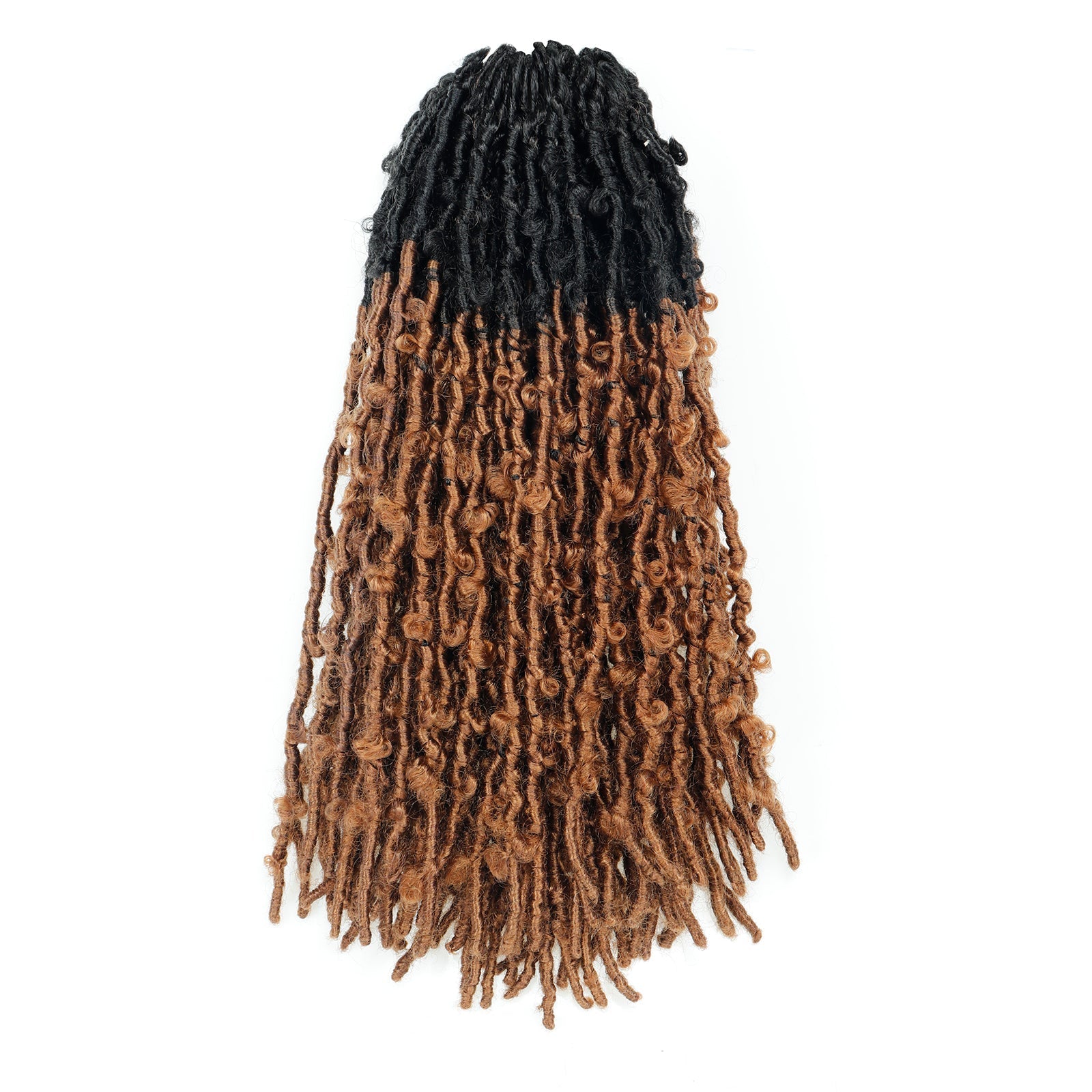 Clearance | Butterfly Locs 8 Packs | Pre-Looped Distressed Braiding Synthetic Crochet Hair