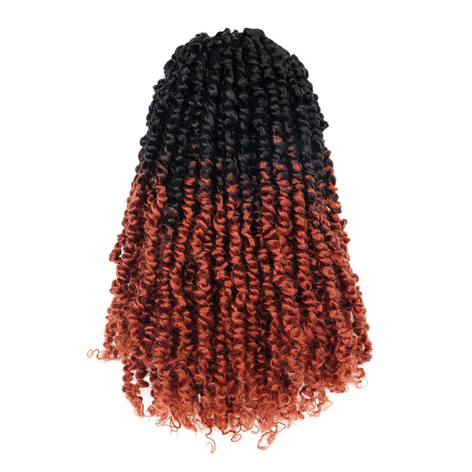 Toyotress Tiana Passion Twist Hair Pre-Twisted Pre-Looped Passion Twists Crochet Braids Made Of Bohemian Hair Synthetic Braiding Hair Extension