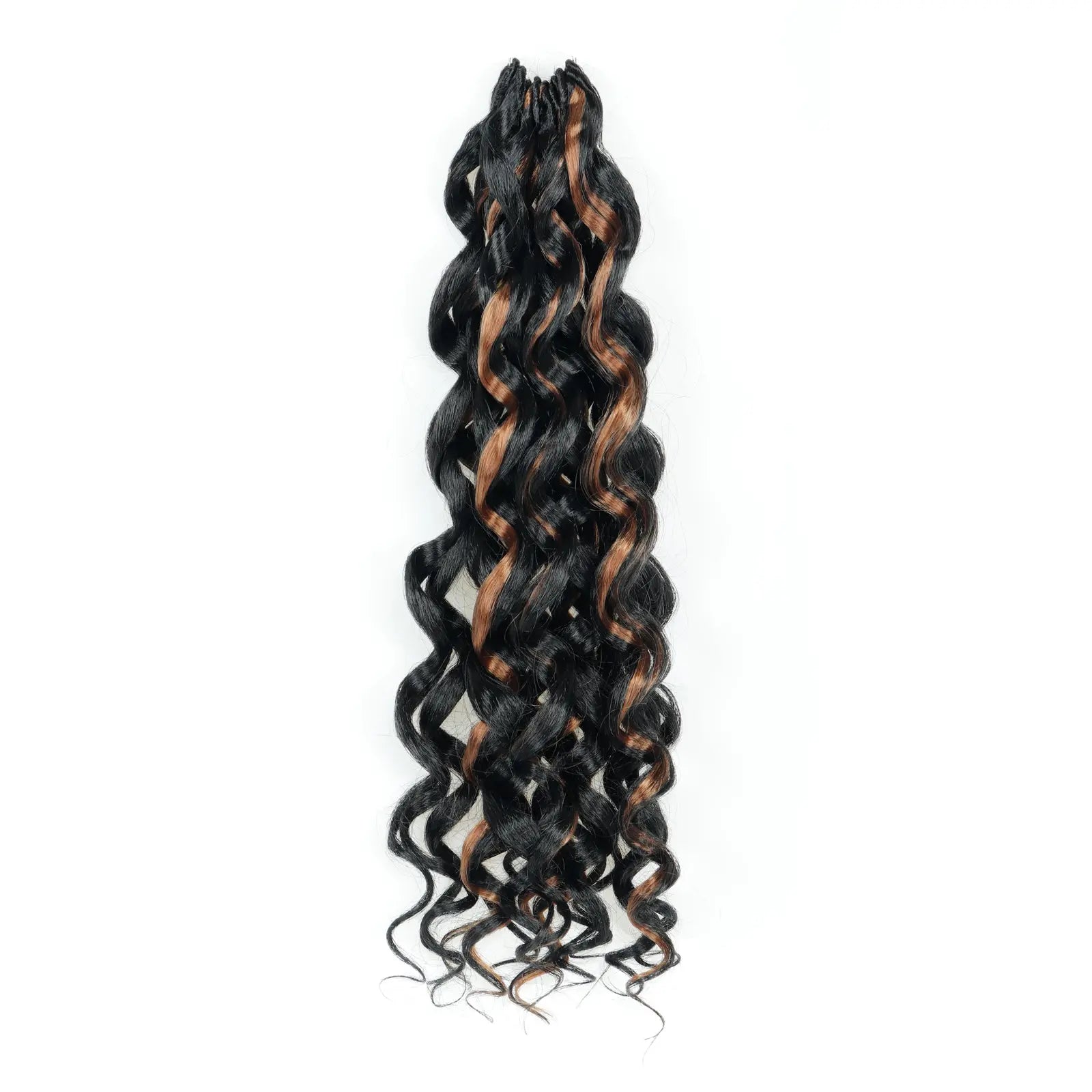 1 Pack GOGO CURL | Toyotress® Freetress Beach Curl Crochet Hair Gogo Curl Jamaican Bounce Wavy Curly Pre-Looped Synthetic Hair Extensions Toyotress