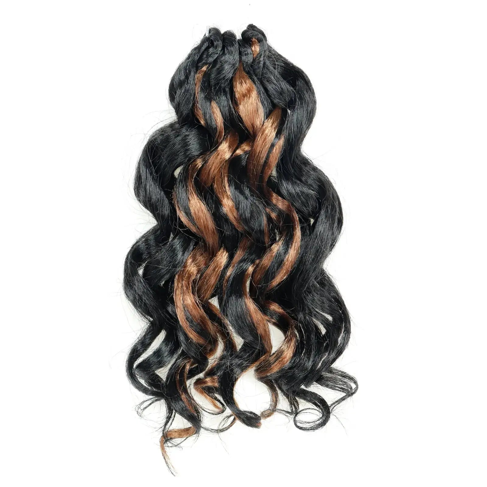 1 Pack GOGO CURL | Toyotress® Freetress Beach Curl Crochet Hair Gogo Curl Jamaican Bounce Wavy Curly Pre-Looped Synthetic Hair Extensions Toyotress