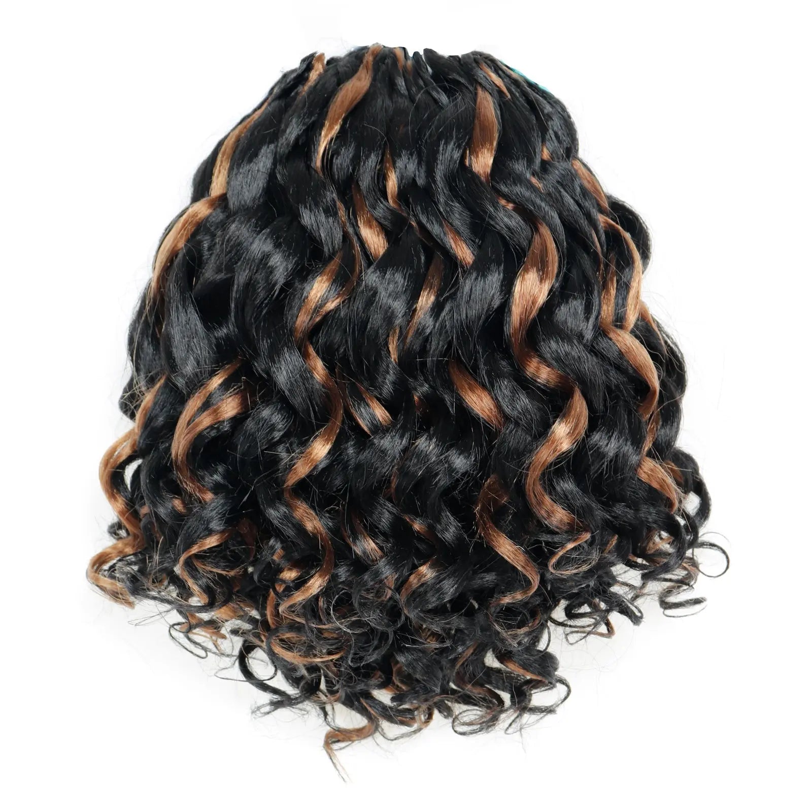 1 Pack GOGO CURL | Toyotress® Freetress Beach Curl Crochet Hair Gogo Curl Jamaican Bounce Wavy Curly Pre-Looped Synthetic Hair Extensions Toyotress