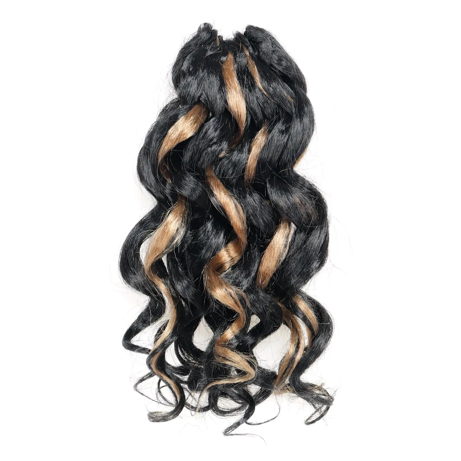 1 Pack GOGO CURL | Toyotress® Freetress Beach Curl Crochet Hair Gogo Curl Jamaican Bounce Wavy Curly Pre-Looped Synthetic Hair Extensions Toyotress