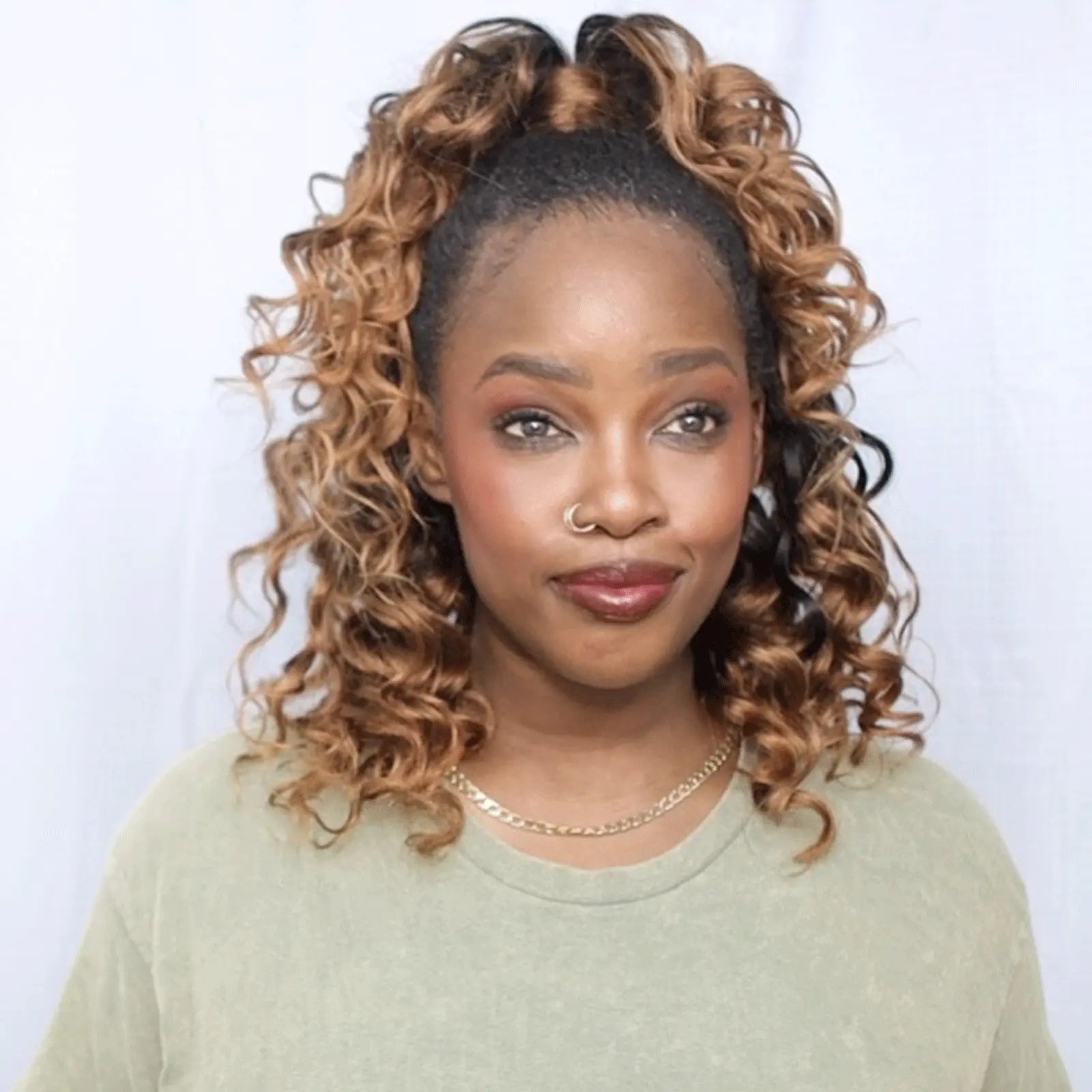 Toyotress® HOC | Human Crochet Hair Knotless Pre-Separated Human Hair Ocean Wave Crochet Hair Body Wave Extensions