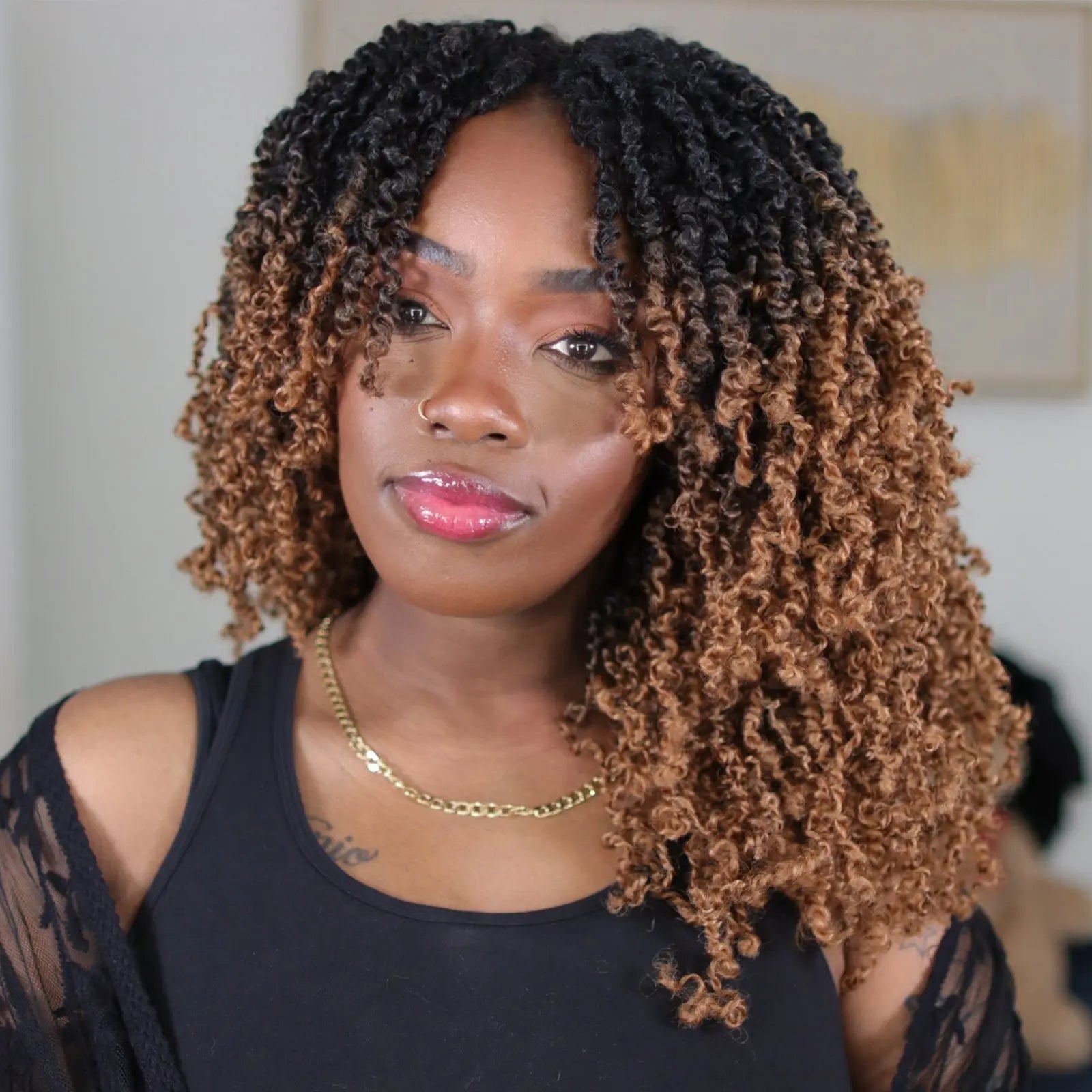 1 Pack YT | Toyotress® Yanky Twist Pre Looped Mini Passion Twist Short Passion Twist Crochet Braids Synthetic Hair Extensions Toyotress