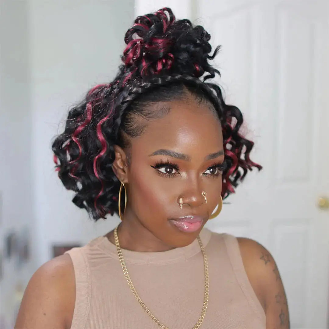 Ocean Wave Synthetic Crochet Braiding Hair Extensions - Toyotress