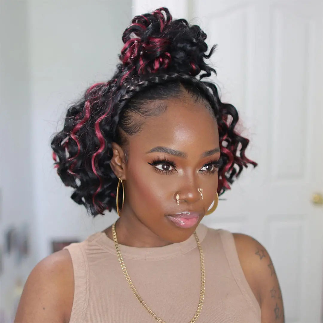 Toyotress Ocean Wave Synthetic Crochet Braiding Hair Extensions