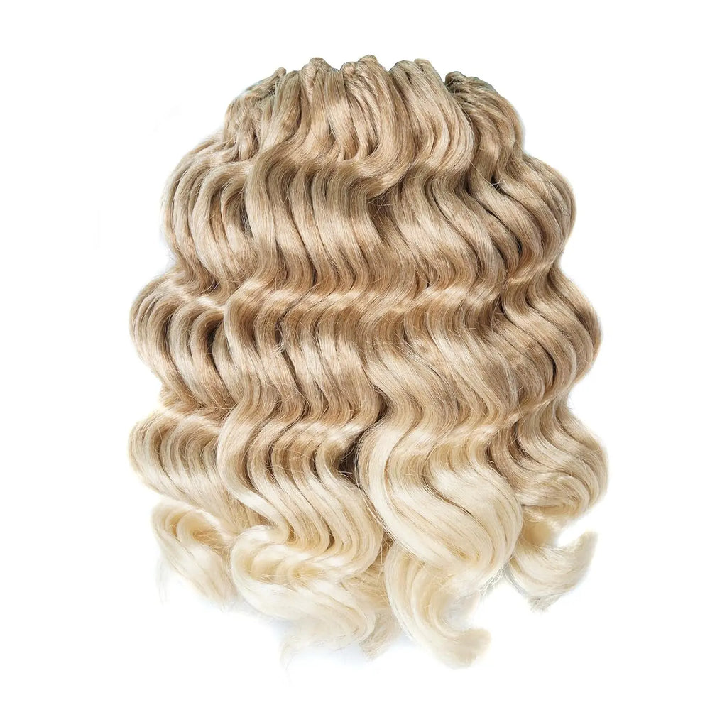 ( US ONLY) FAST SHIPPING OC | Toyotress® Ocean Wave Crochet Hair - 8 Packs Short Curly Water Wave Deep Twist Wavy Braids For Black Women Synthetic Braiding Hair Extensions Toyotress