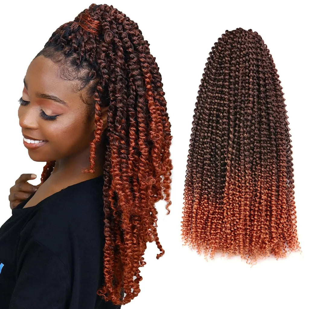 Clearance | Bohemian for Passion Twist 6 Packs | Crochet Synthetic Braiding Hair Extension for Passion Twists Toyotress