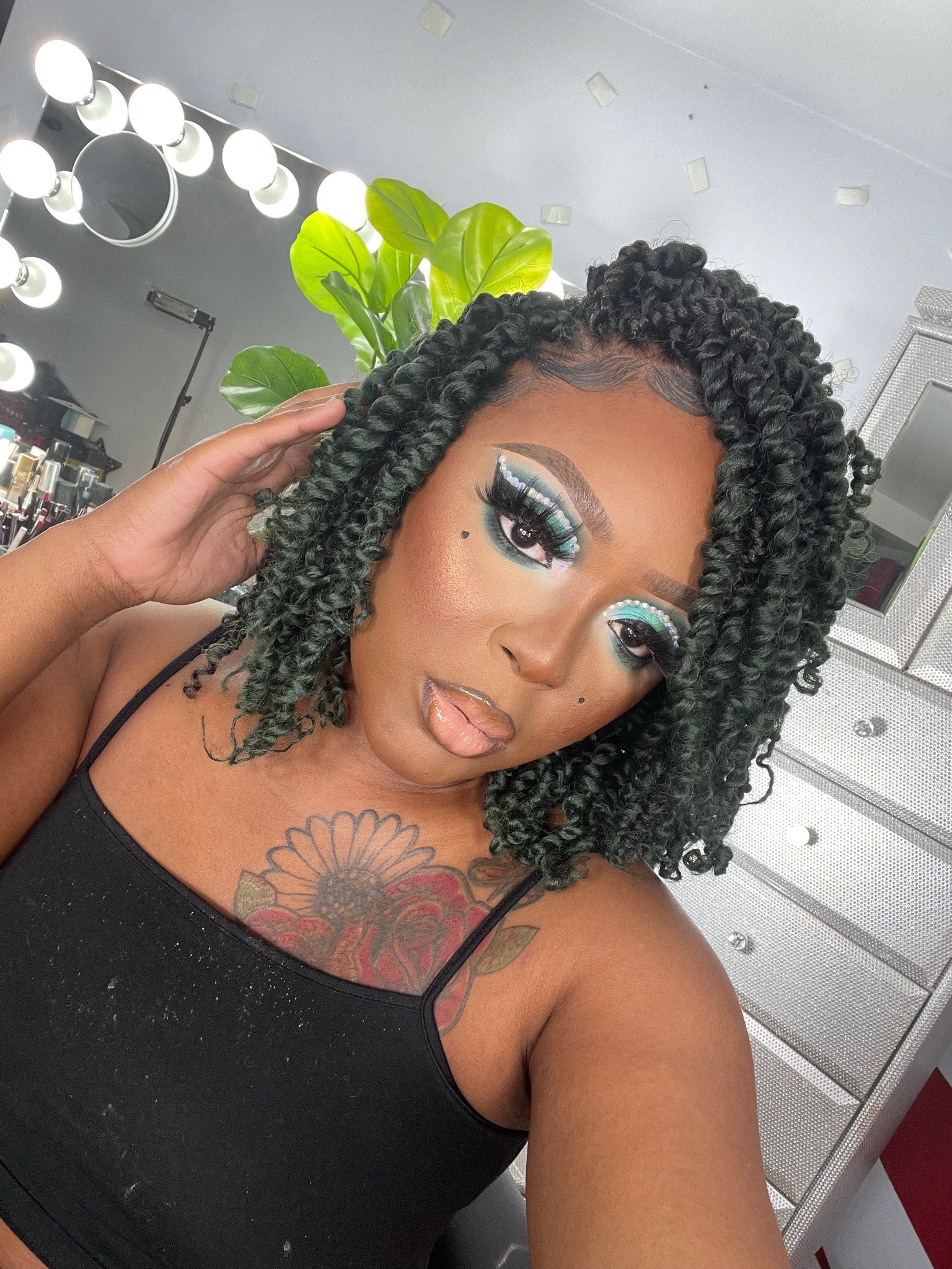 Tiana Passion Twist 6-16 Inch 1 Pack | Pre-Twisted, Pre-Looped Pre-Twisted Synthetic Crochet Hair