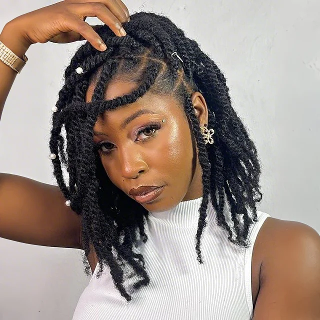 Toyotress human hair passion twist crochet hair
