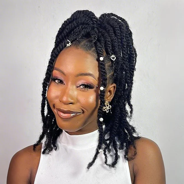 Toyotress human hair passion twist crochet hair