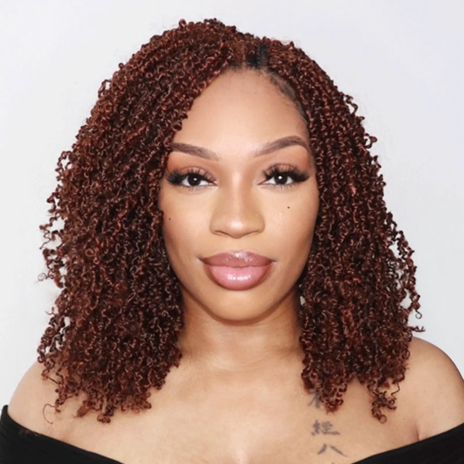 1 Pack YT | Toyotress® Yanky Twist Crochet Hair Mix-color Short Passion Twist Pre Twisted Bob Twist Hair Extensions Toyotress