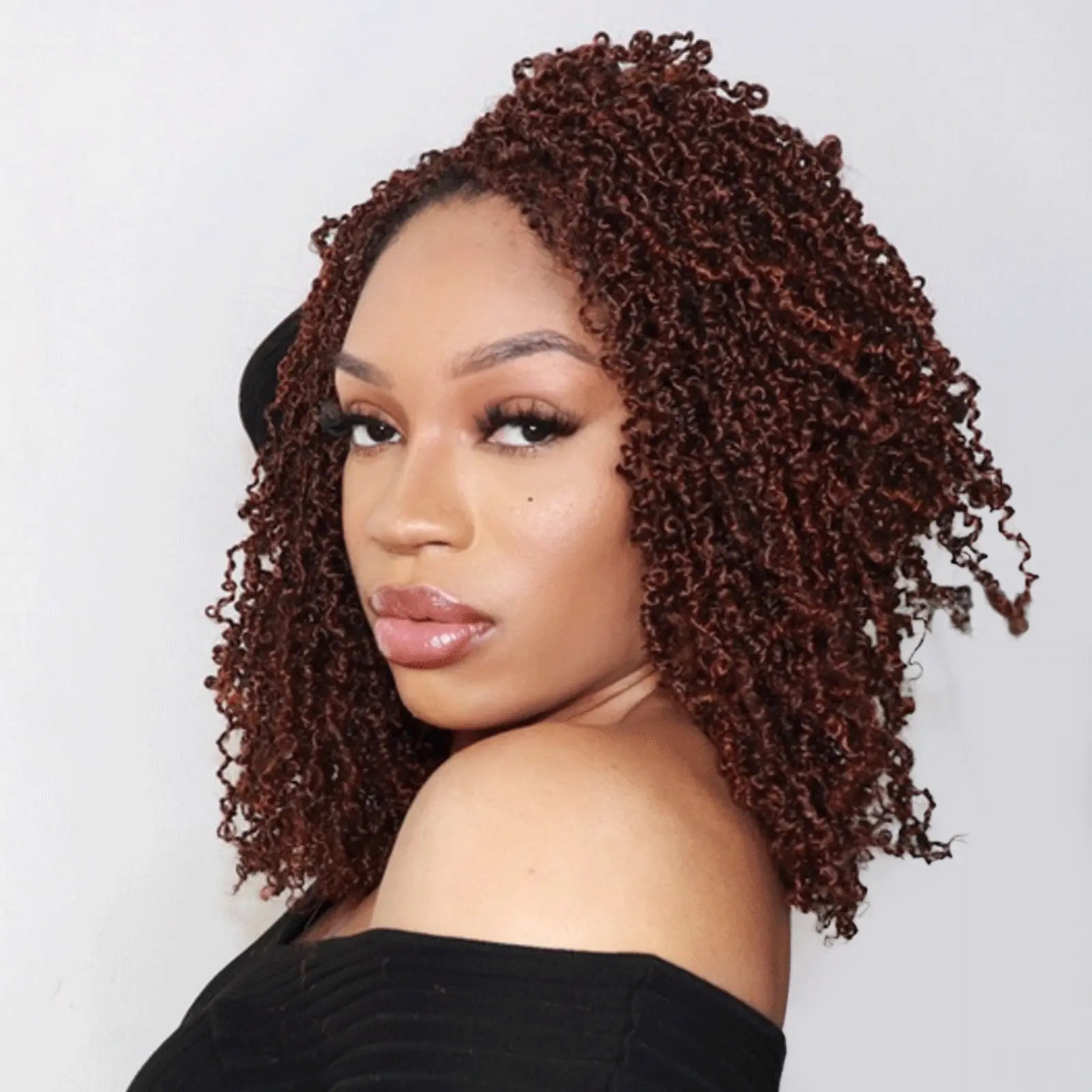1 Pack YT | Toyotress® Yanky Twist Crochet Hair Mix-color Short Passion Twist Pre Twisted Bob Twist Hair Extensions Toyotress