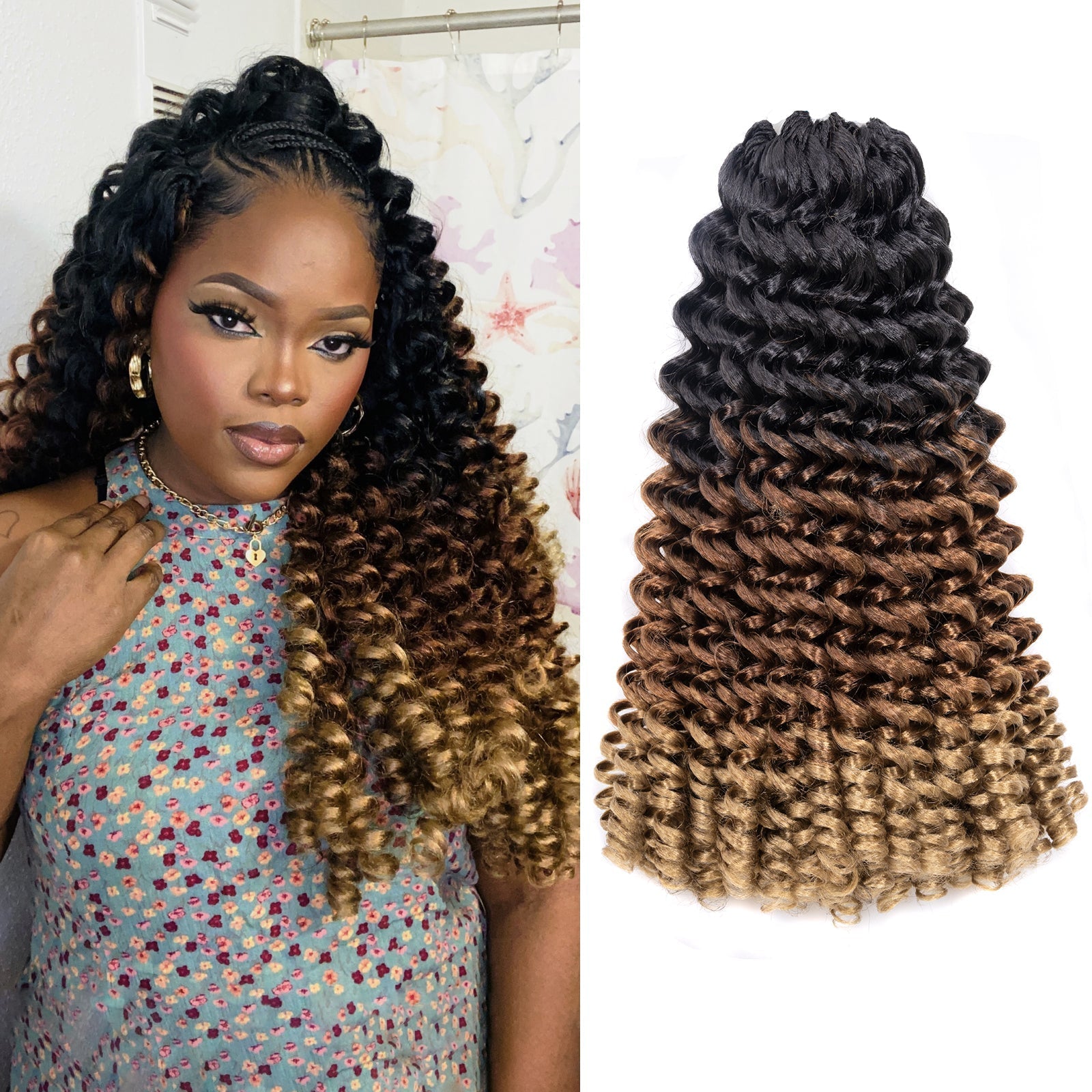 Wand Curl Crochet Hair 8