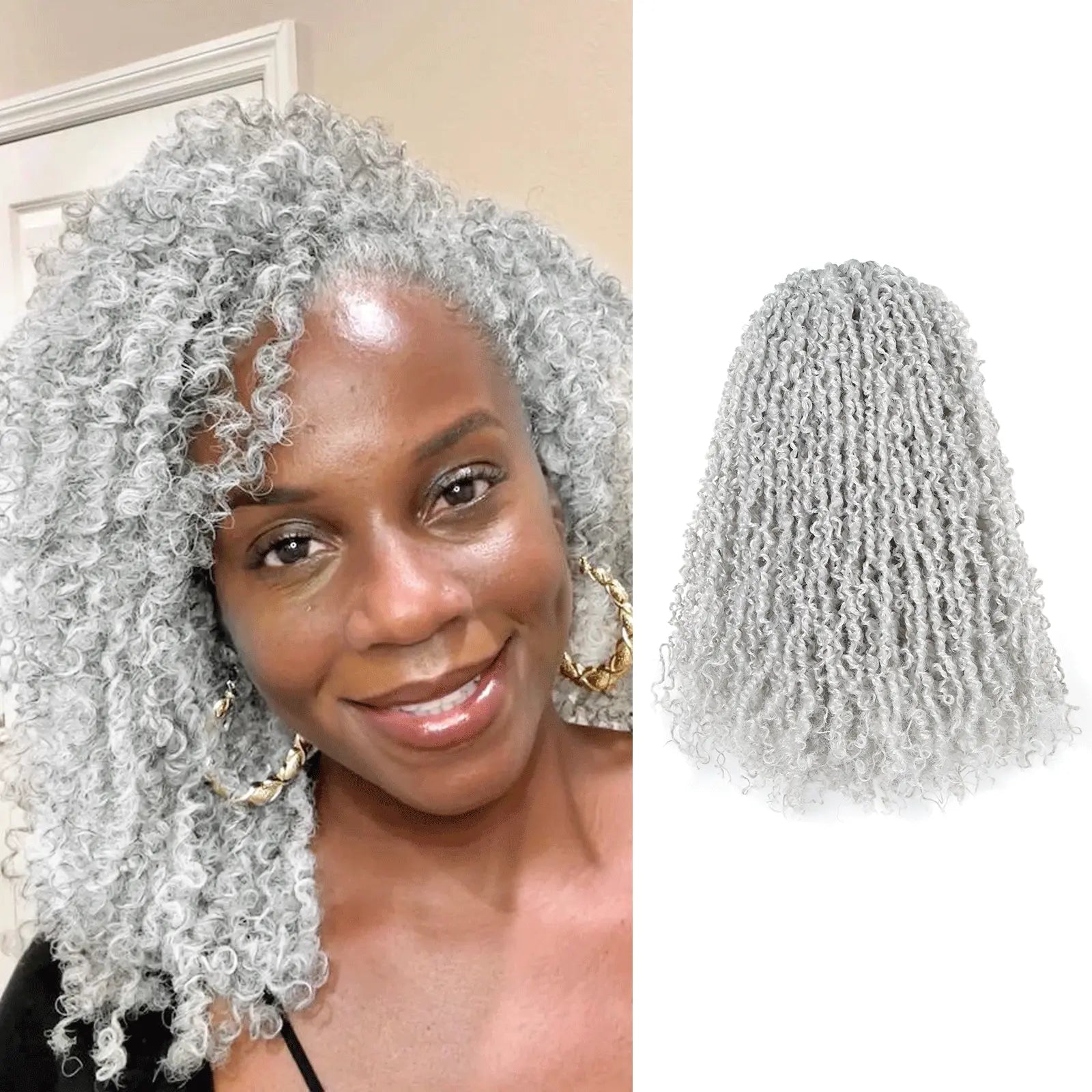 ( US ONLY) FAST SHIPPING YT | Toyotress® Yanky Twist Pre Looped Mini Passion Twist Short Passion Twist Crochet Braids Synthetic Hair Extensions Toyotress