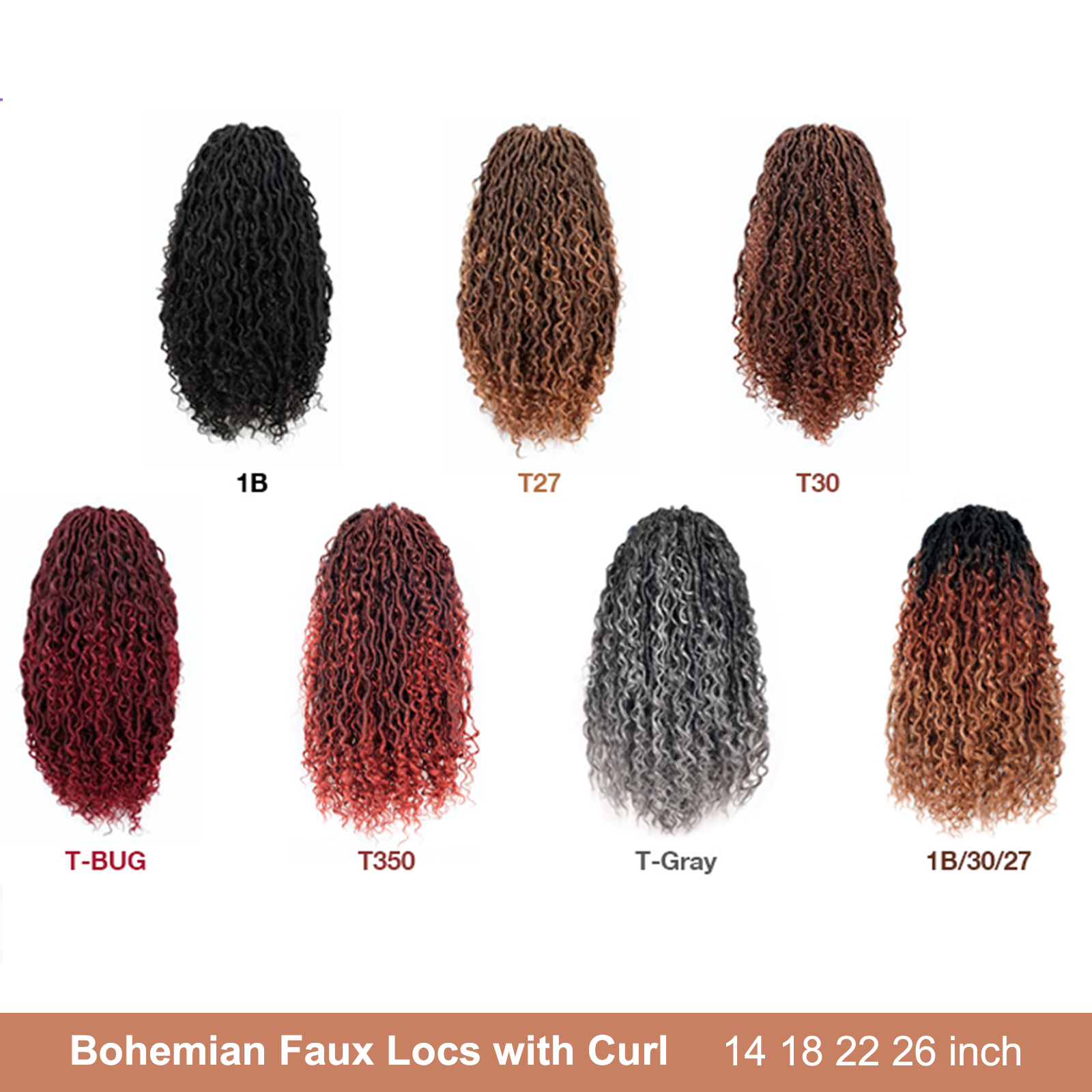 𝓢𝓬𝓸𝓻𝓹𝓲𝓸 | Bohemian Faux Locs with Curl Crochet Hair 22