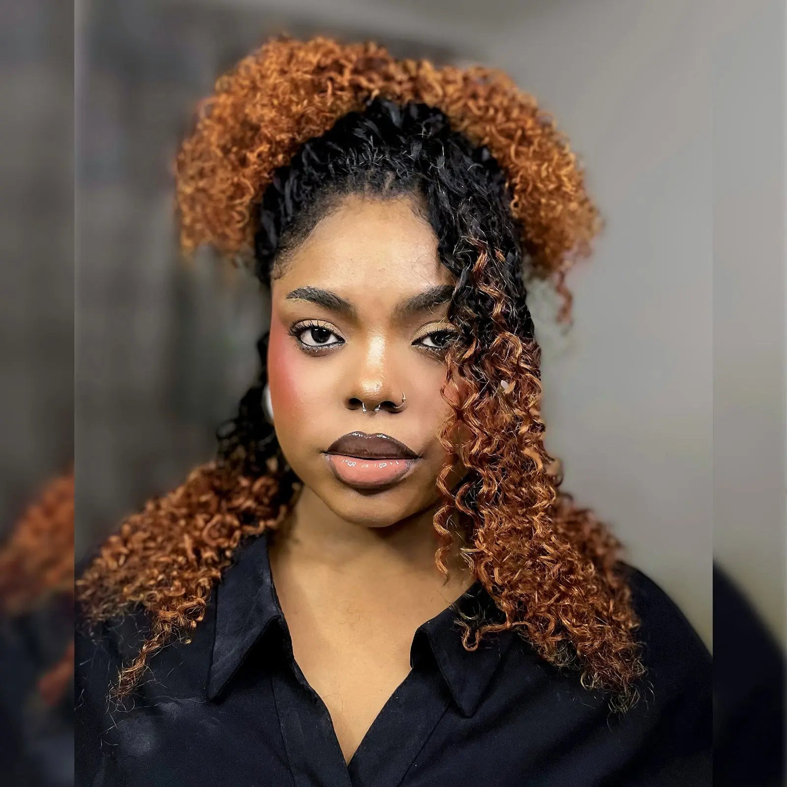 Toyotress® Knotless Pre-Separated Human Crochet Hair Kinky Curly Spring Curly Hair Extensions Human Hair Crochet Kinky Curly Toyotress