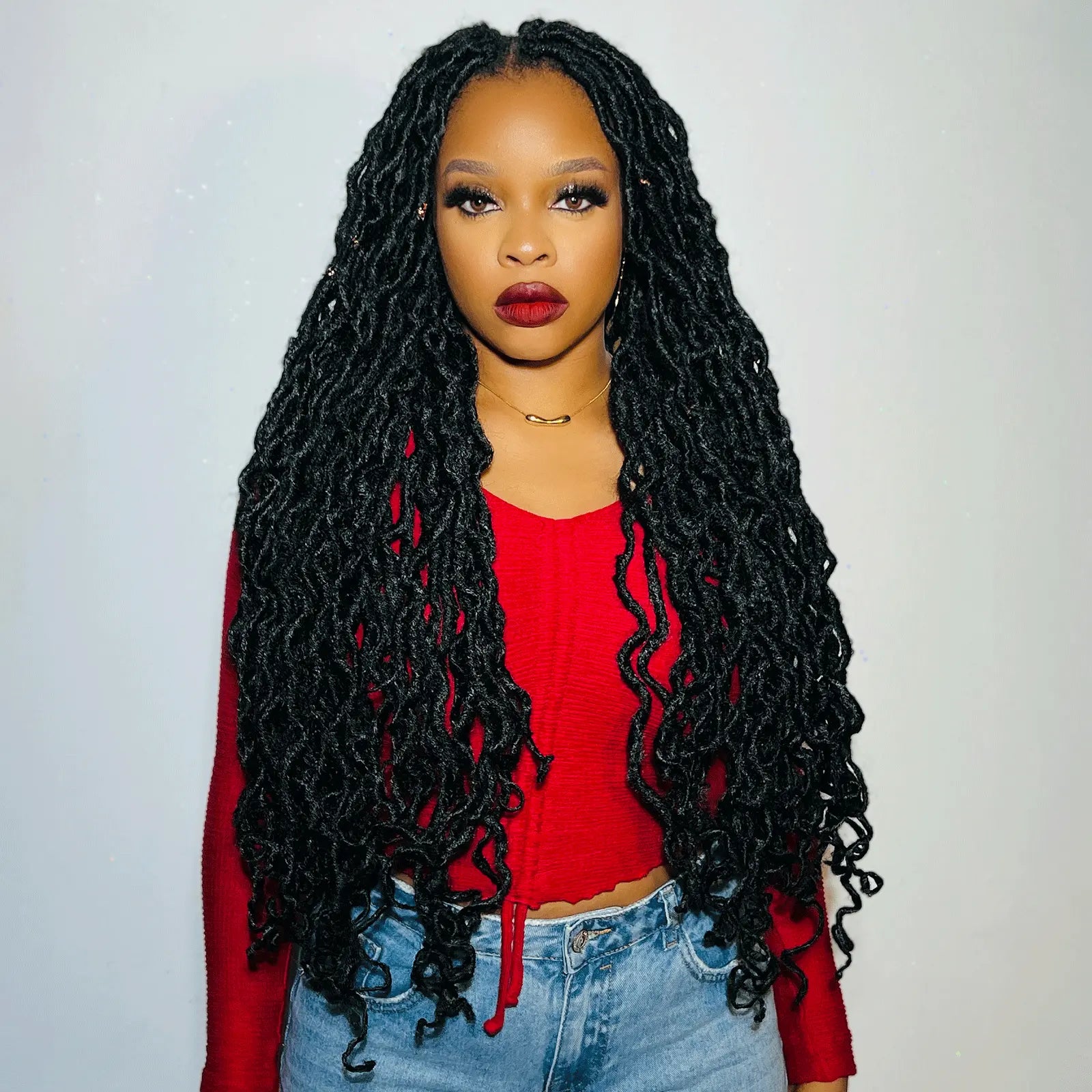 ToyoTress Toceana Curly Locs Crochet Hair Braiding Hair Extensions
