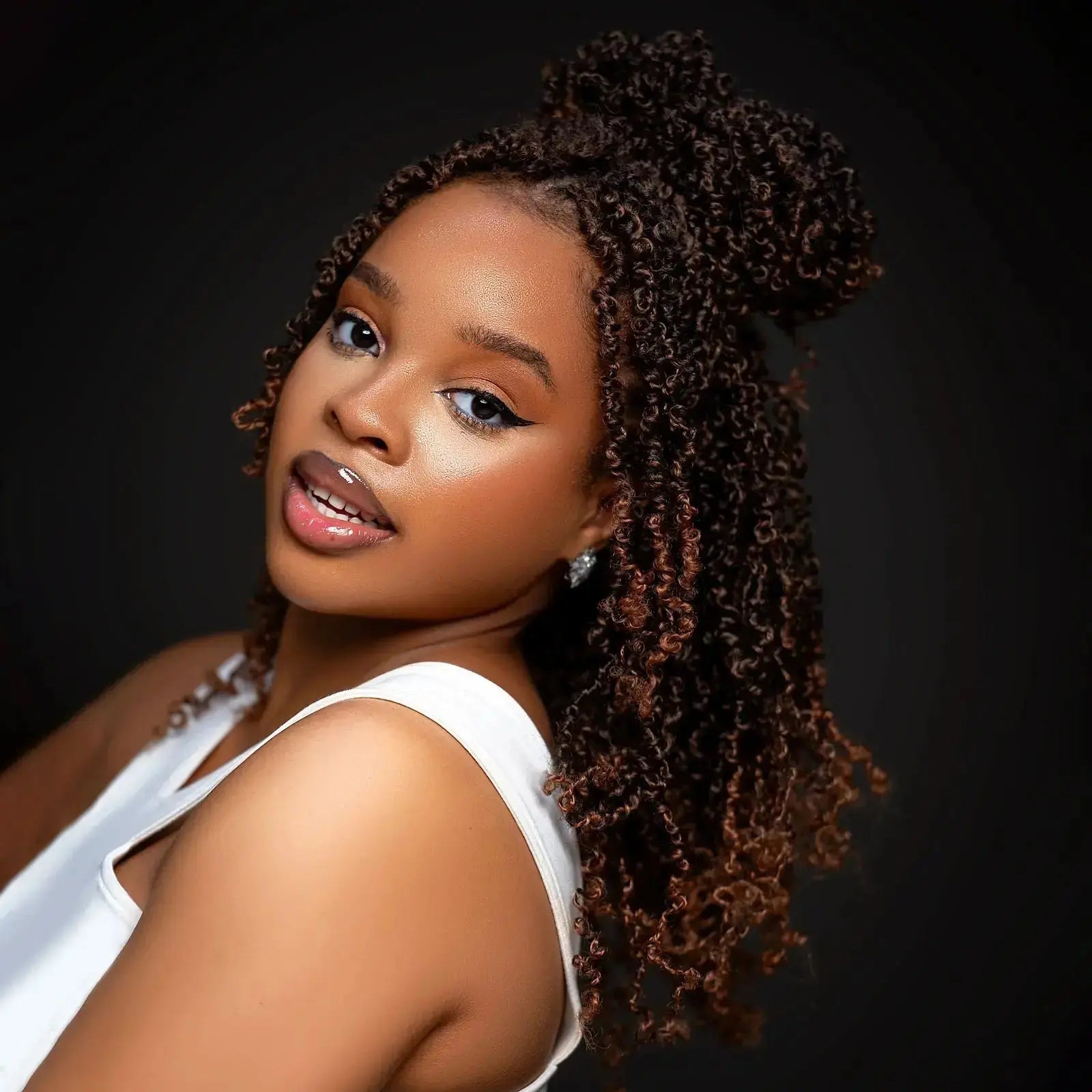 Toyotress Mini Yanky Twist Braiding Hair Short Passion Twist Crochet Braids Synthetic Hair Extensions