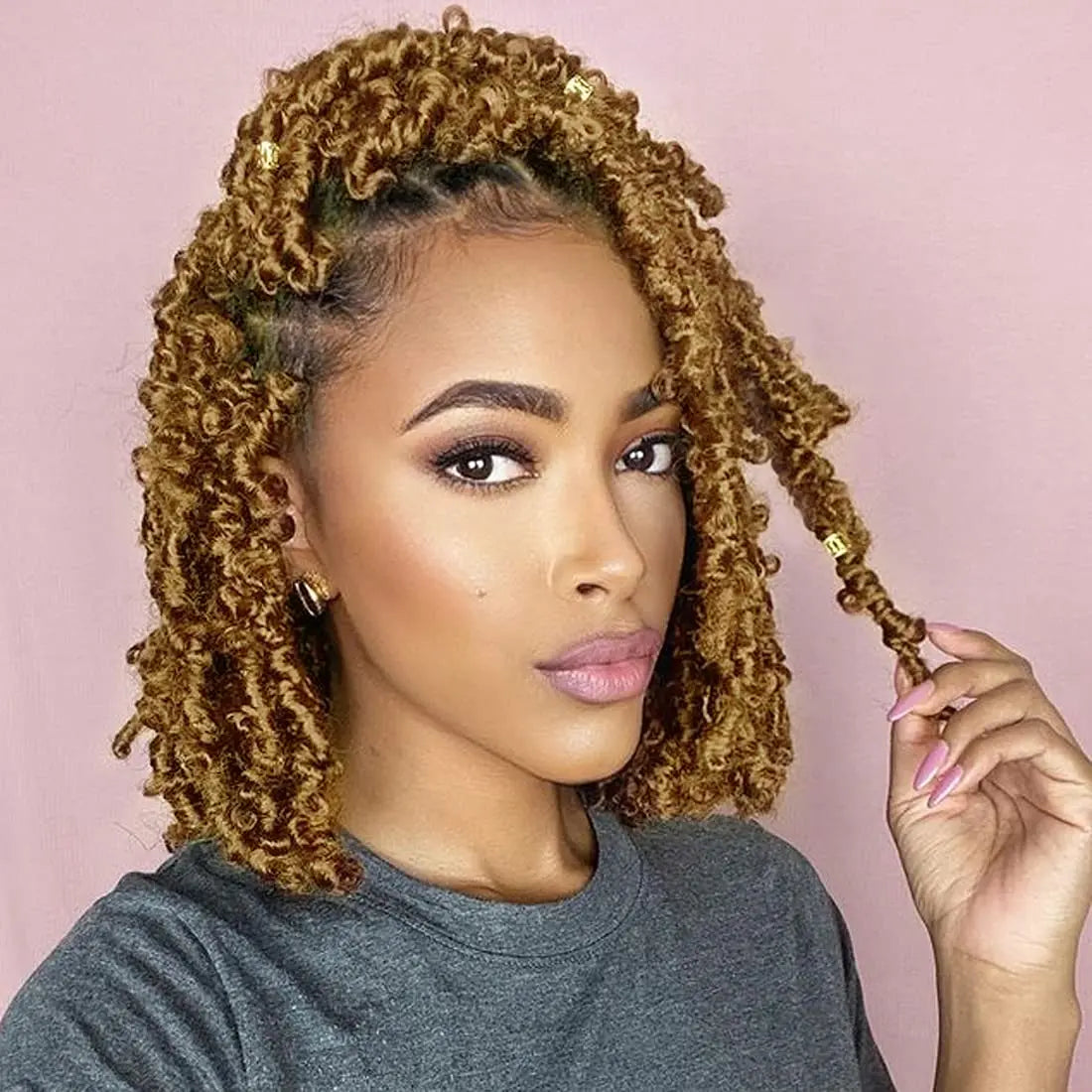 Toyotress Distressed Butterfly Locs Pre-twisted Distressed Synthetic Crochet Hair