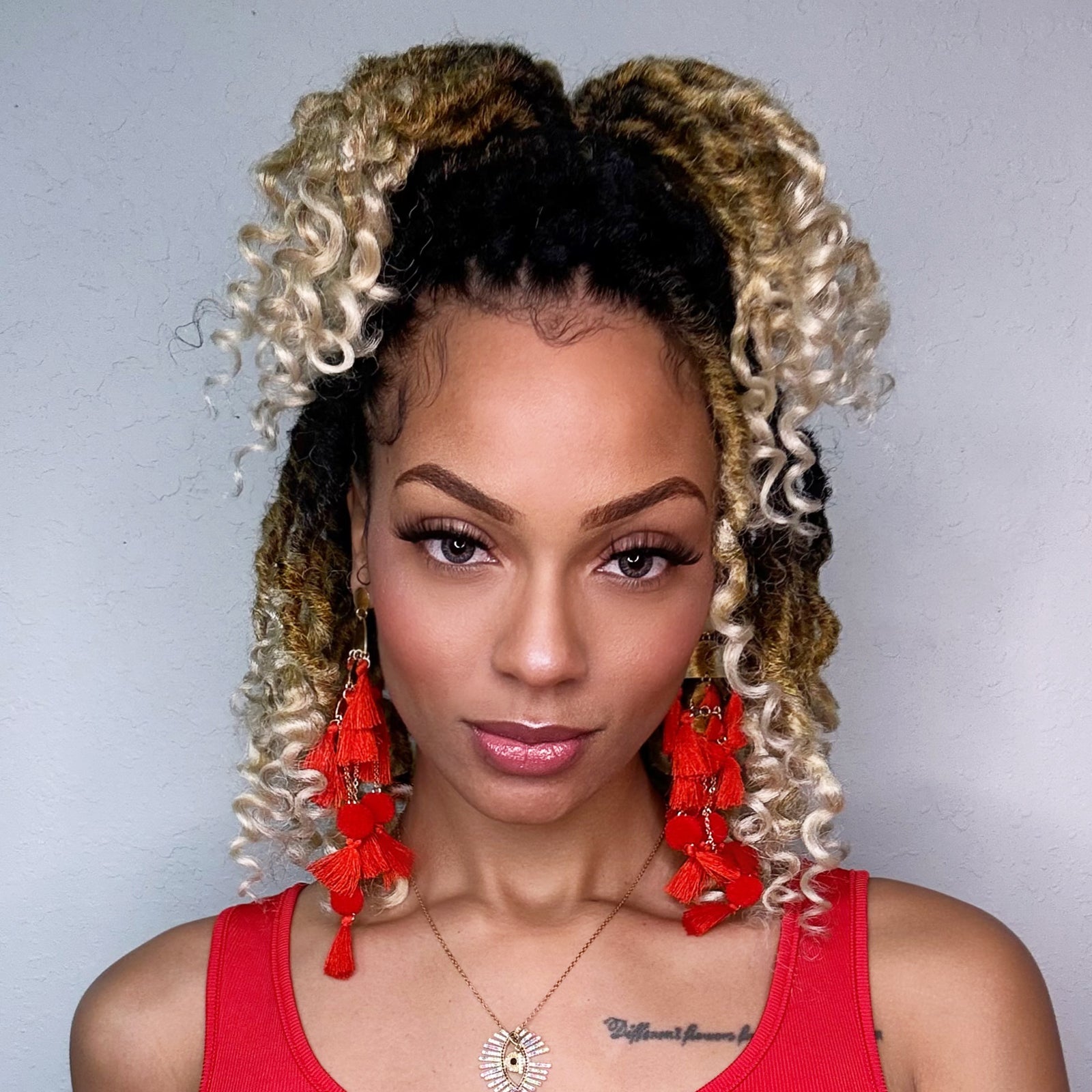 Toyotress Passion Locs Crochet Hair 10-18 Inch| Pre-Looped Handmade Curly Hair Crochet Synthetic Braiding Hair