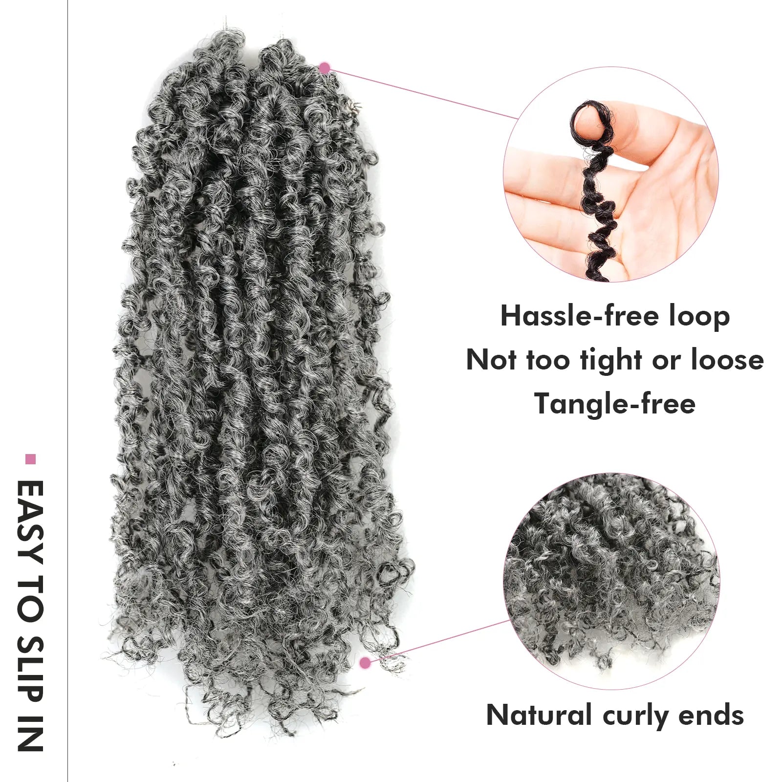 8 Packs YT | Toyotress® Yanky Twist Crochet Hair Mini Passion Twist Short Passion Twist Pre Twisted Bob Twist Hair Extensions