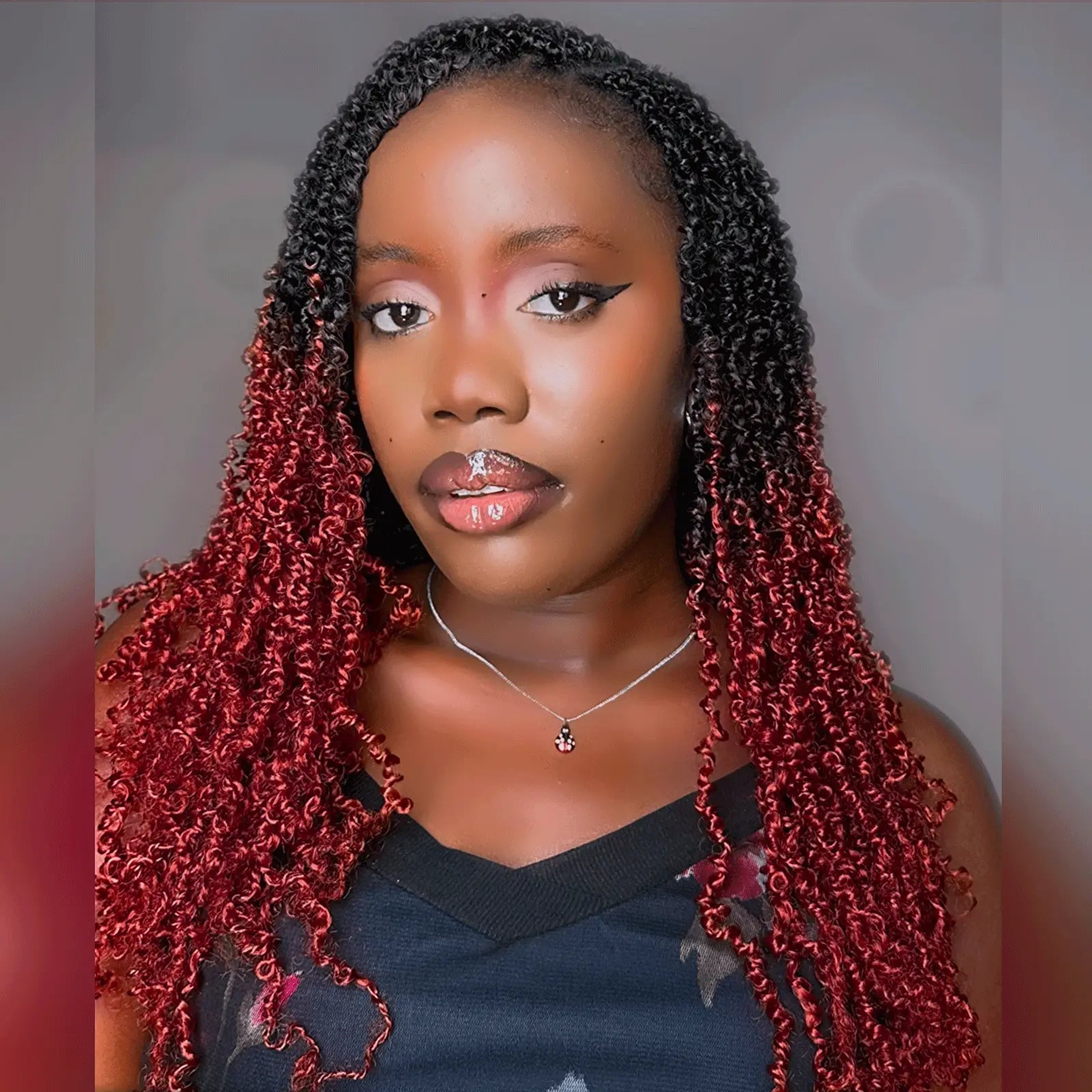 8 Packs YT |  Toyotress® Yanky Twist Crochet Hair Mini Passion Twist Short Passion Twist Pre Twisted Bob Twist Hair Extensions Toyotress