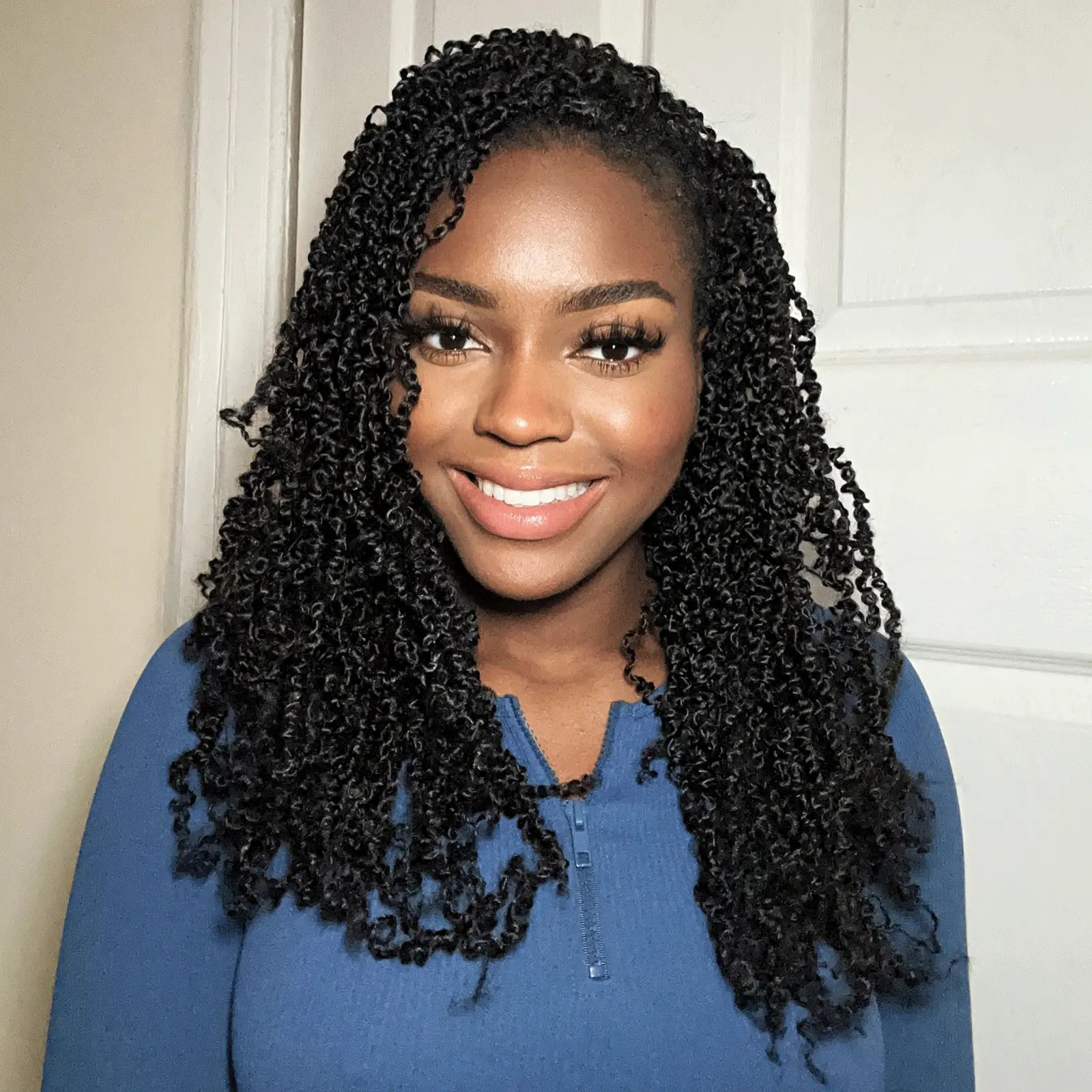 Toyotress Mini Yanky Twist Braiding Hair Short Passion Twist Crochet Braids Synthetic Hair Extensions