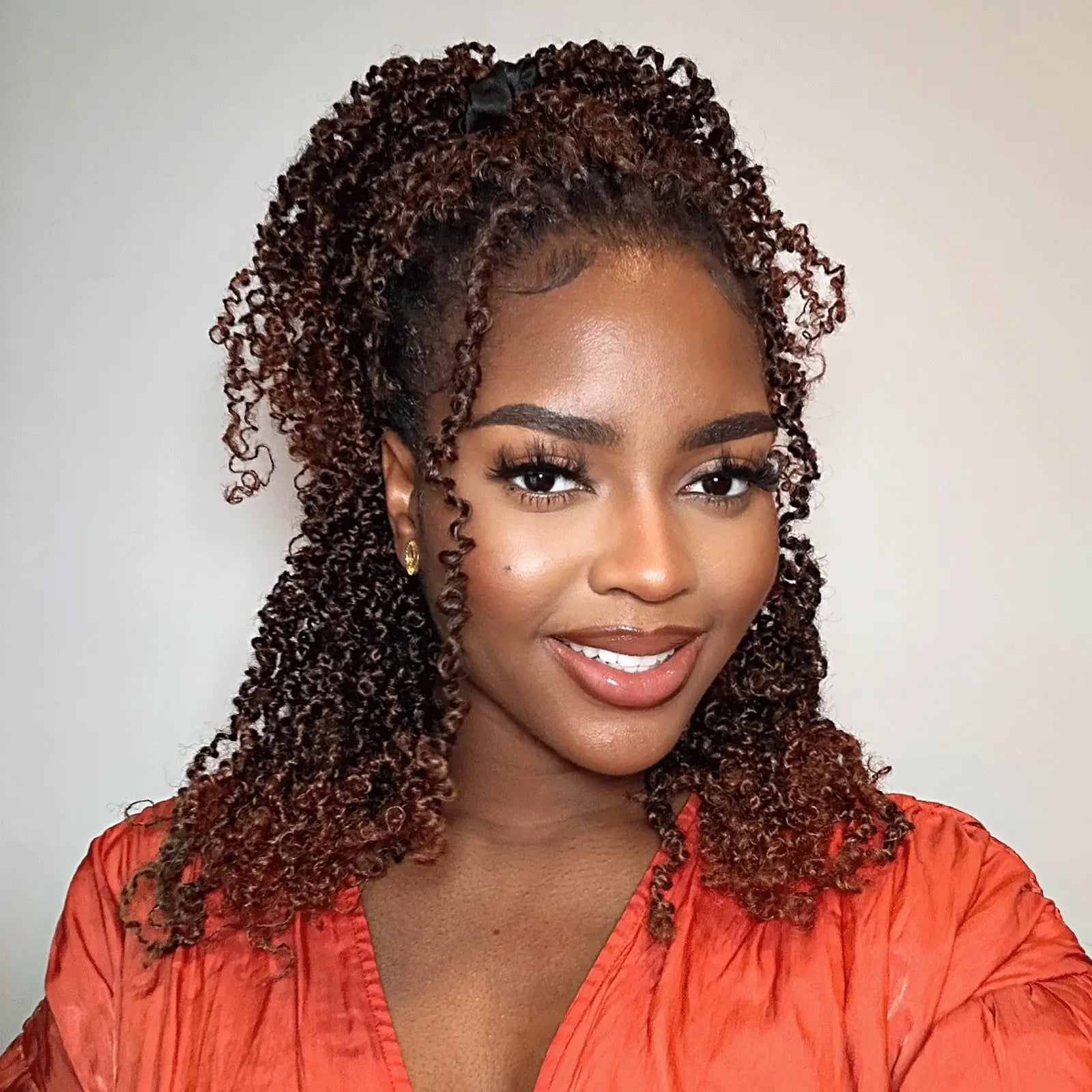 1 Pack YT | Toyotress® Yanky Twist Pre Looped Mini Passion Twist Short Passion Twist Crochet Braids Synthetic Hair Extensions Toyotress