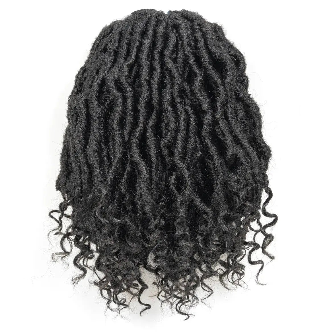 Toyotress Passion Locs Crochet Hair Handmade Curly Hair Crochet Synthetic Braiding Hair