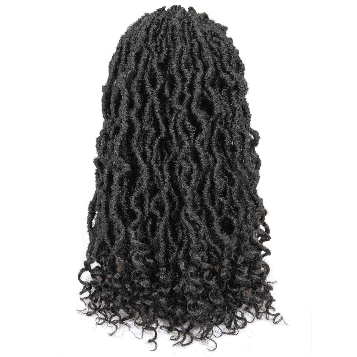 Toyotress Passion Locs Crochet Hair 10-18 Inch| Pre-Looped Handmade Curly Hair Crochet Synthetic Braiding Hair