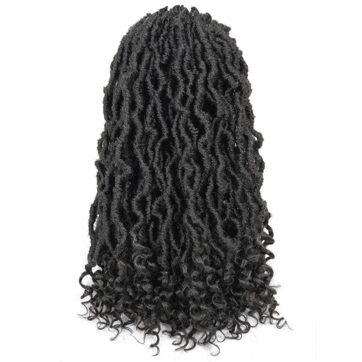 Toyotress Passion Locs Crochet Hair Handmade Curly Hair Crochet Synthetic Braiding Hair