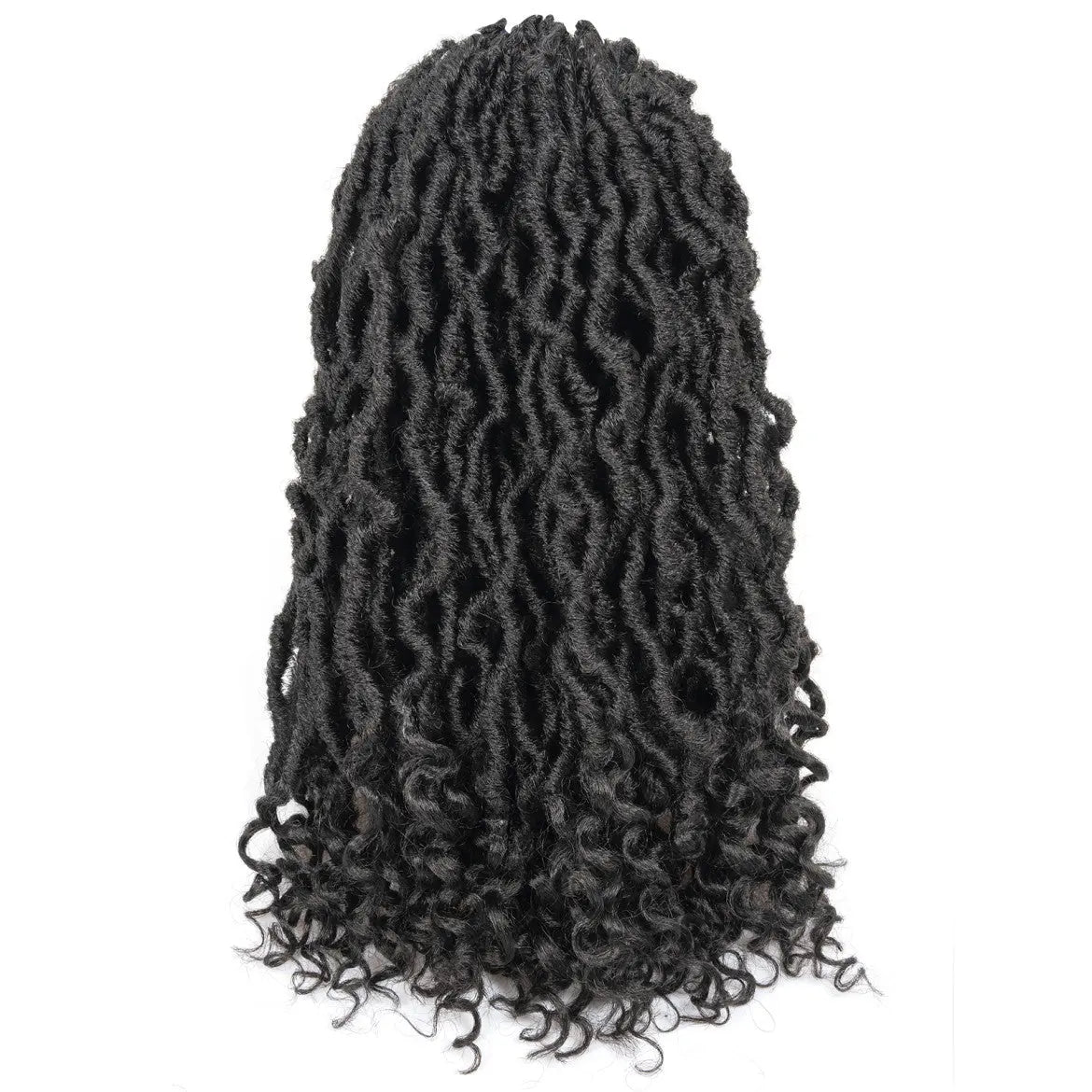 1 Pack PL | Toyotress® Passion Faux Locs Crochet Hair Pre-Looped Curly Faux Locs Hair Extensions Toyotress