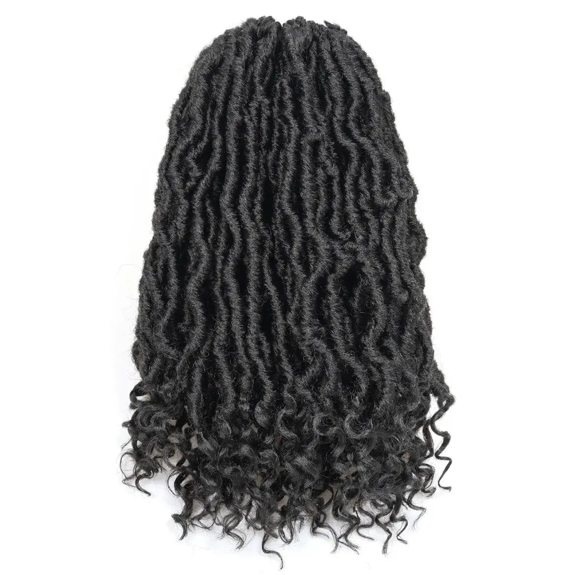 Toyotress Passion Locs Crochet Hair Handmade Curly Hair Crochet Synthetic Braiding Hair