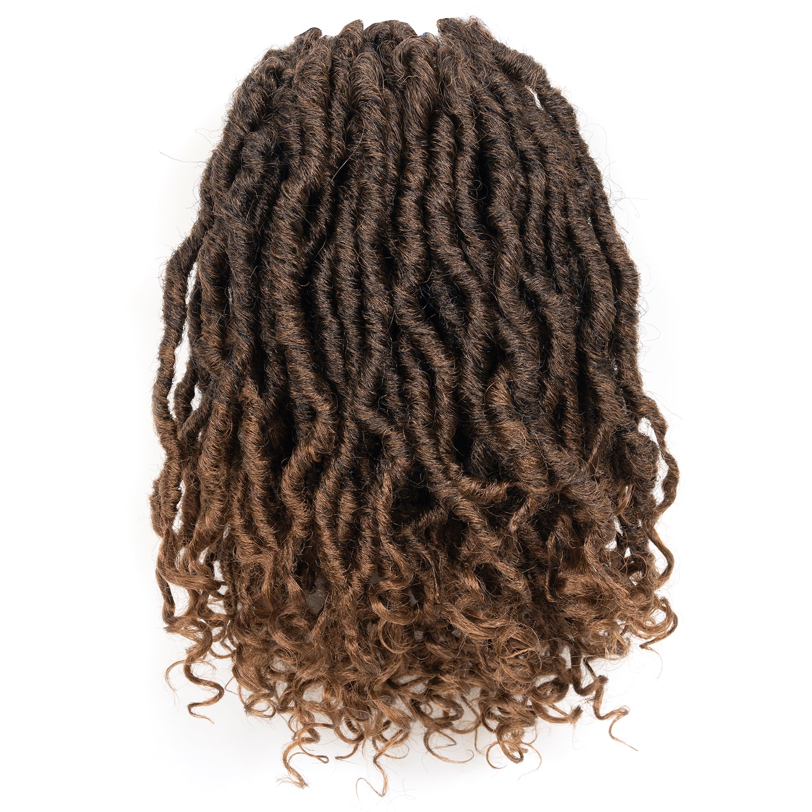 Toyotress Passion Locs Crochet Hair 10-18 Inch| Pre-Looped Handmade Curly Hair Crochet Synthetic Braiding Hair