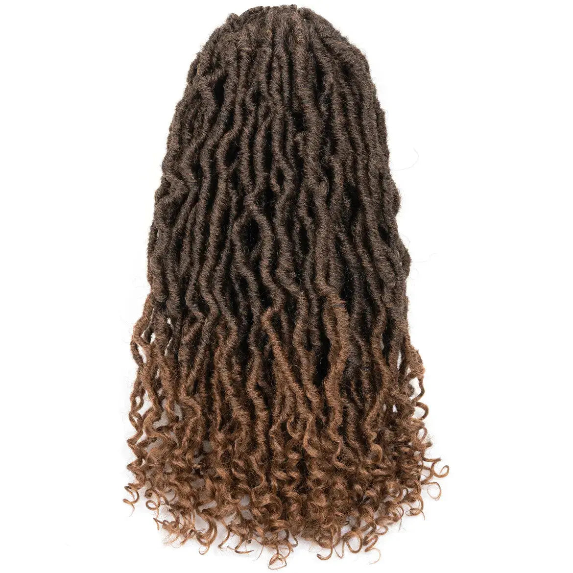 Toyotress Passion Locs Crochet Hair Handmade Curly Hair Crochet Synthetic Braiding Hair