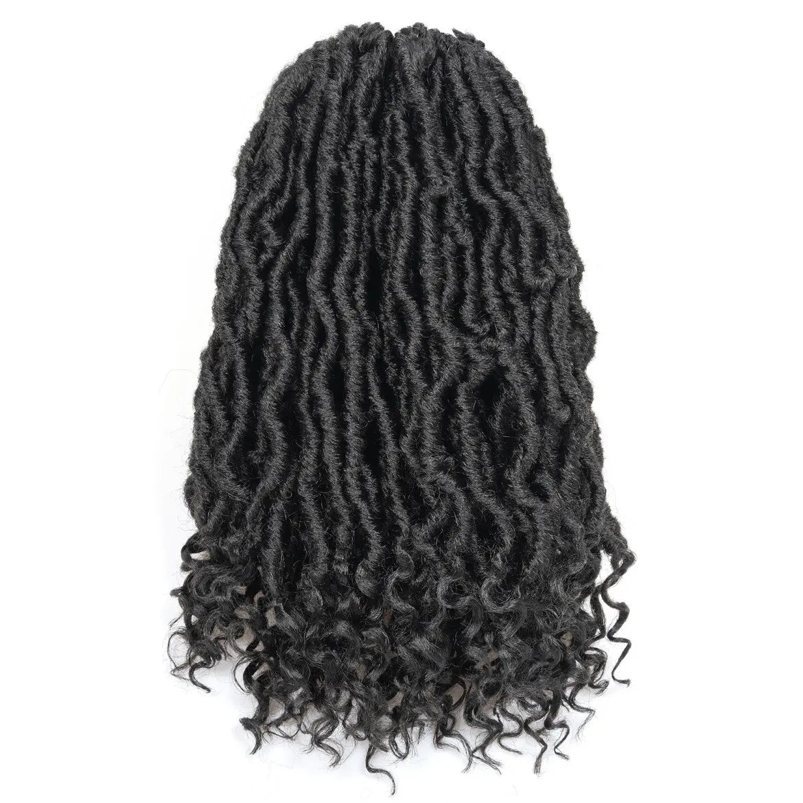 1 Pack PL | Toyotress® Passion Faux Locs Crochet Hair Pre-Looped Curly Faux Locs Hair Extensions Toyotress