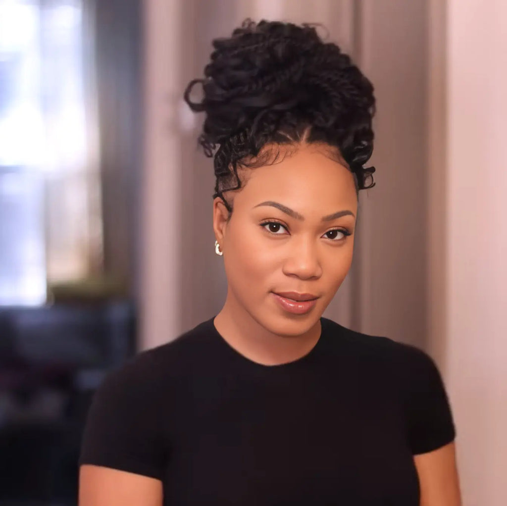 Clearance | Toyotress® Unique Boho Island Twist with Curls Crochet Hair 8 Packs | Crochet Senegalese Twist Pre Looped Braiding Hair Wth Curly Ends Toyotress