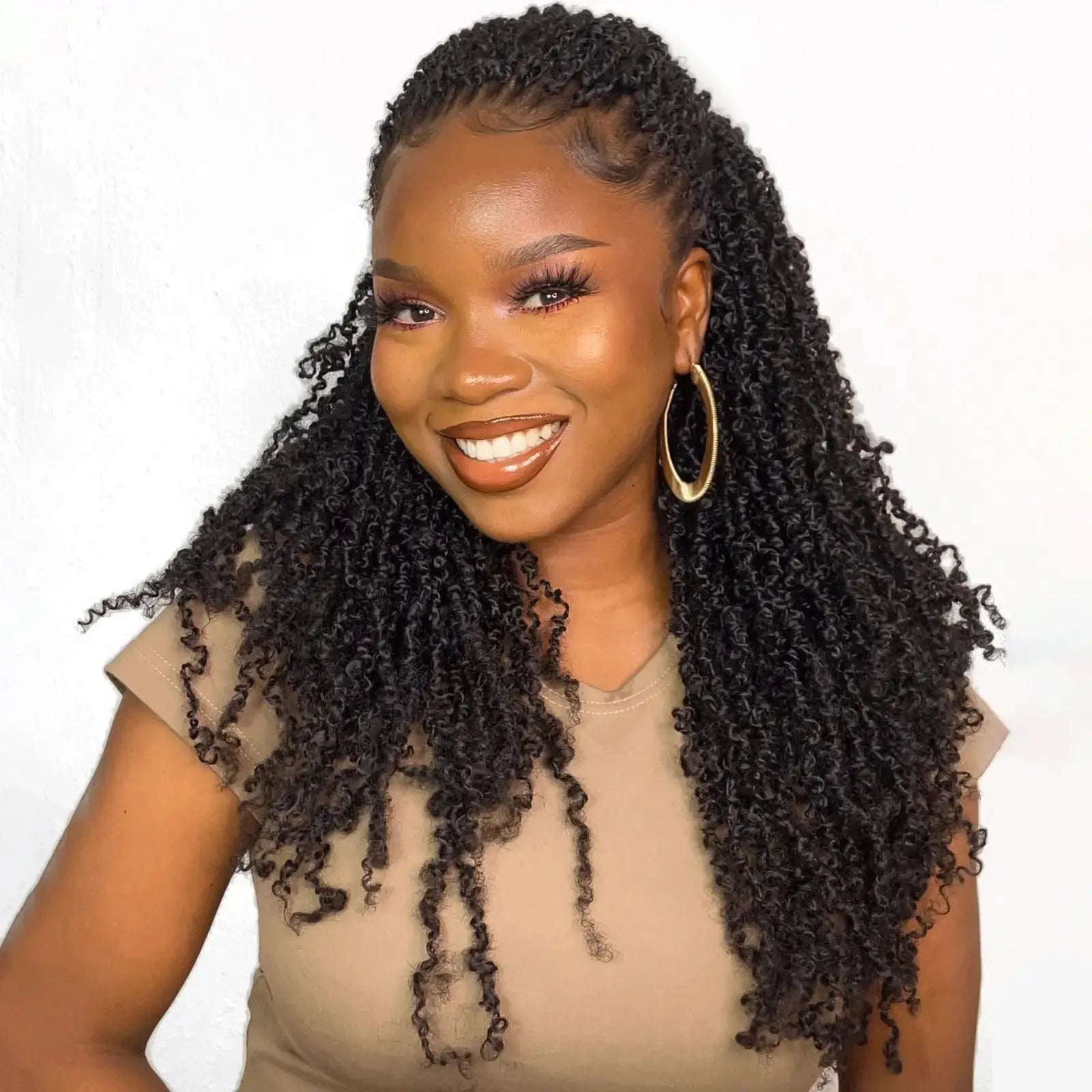 Toyotress Mini Yanky Twist Braiding Hair Short Passion Twist Crochet Braids Synthetic Hair Extensions