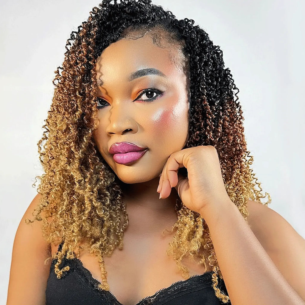 Toyotress Mini Yanky Twist Braiding Hair Short Passion Twist Crochet Braids Synthetic Hair Extensions