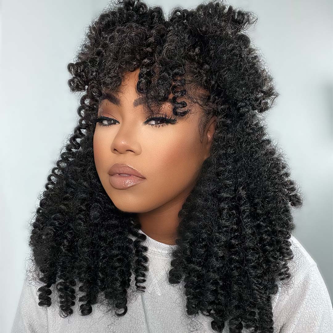 Wand Curl Crochet Hair 6  Jamaican Bounce Wavy Curly Pre-Looped Synt –  Toyotress