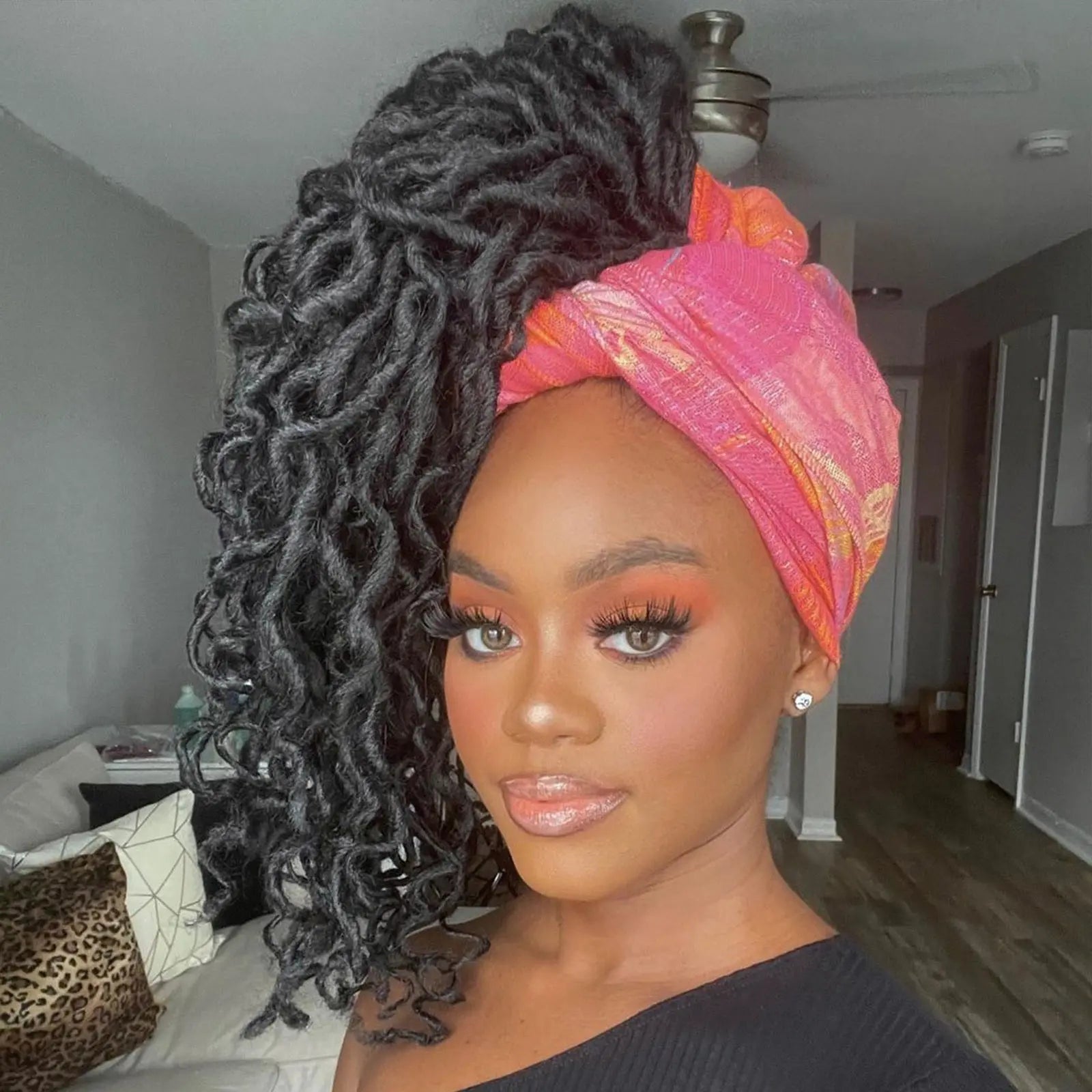 ToyoTress Toceana Curly Locs Crochet Hair Braiding Hair Extensions