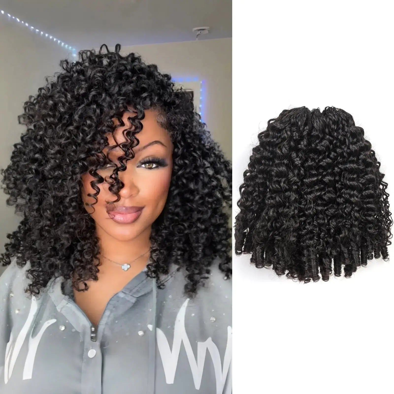 Burmese Curly Hair Styles Human crochet hair burmese curly hair spring curly hair extensions